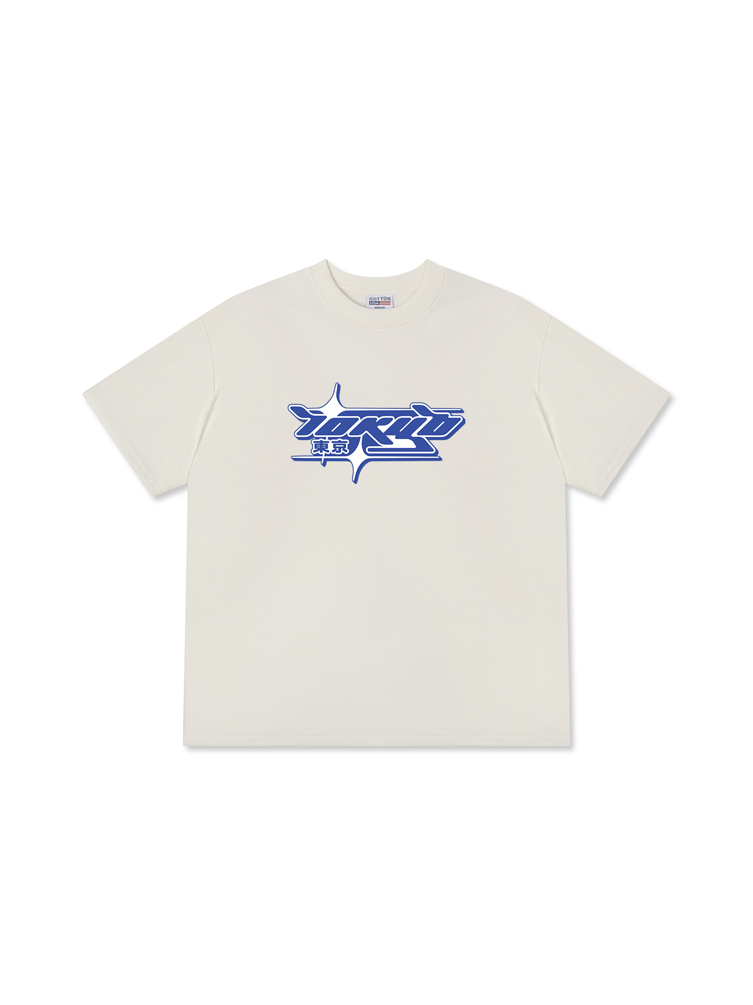 Áo Thun Relaxed Fit City Tokyo Blue