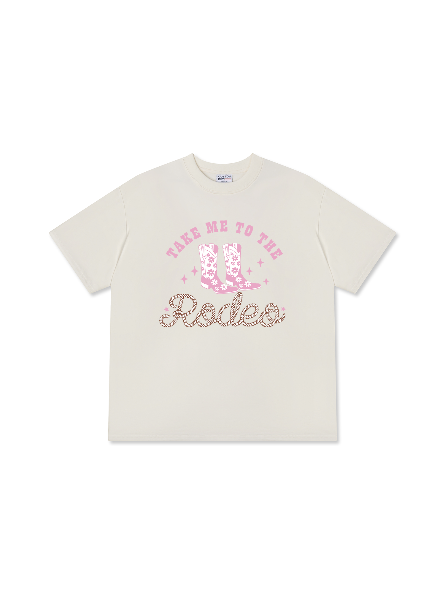 Áo Thun Relaxed Fit Take Me To The Rodeo