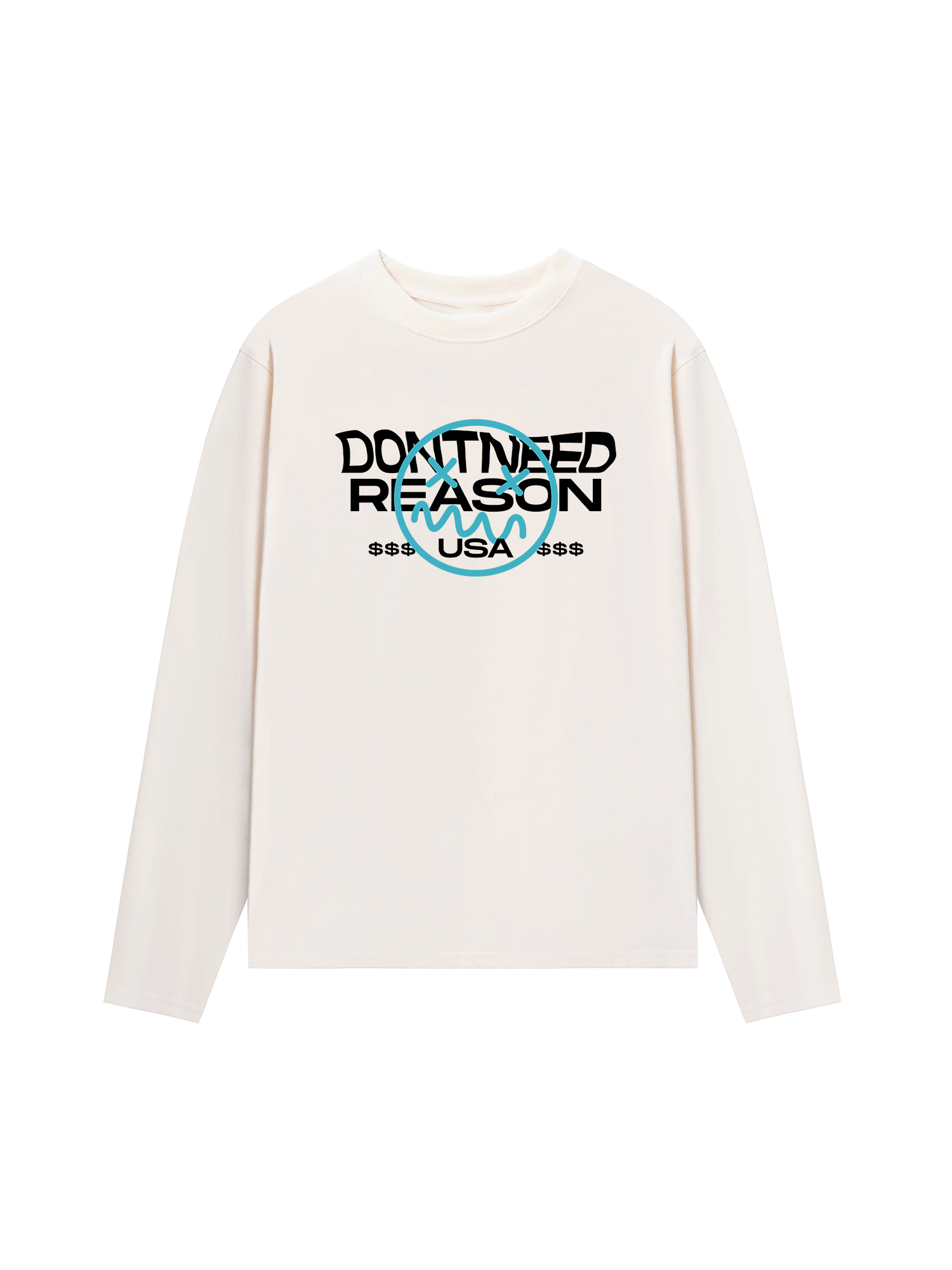Áo Thun Dài Tay USA Dont Need Reason