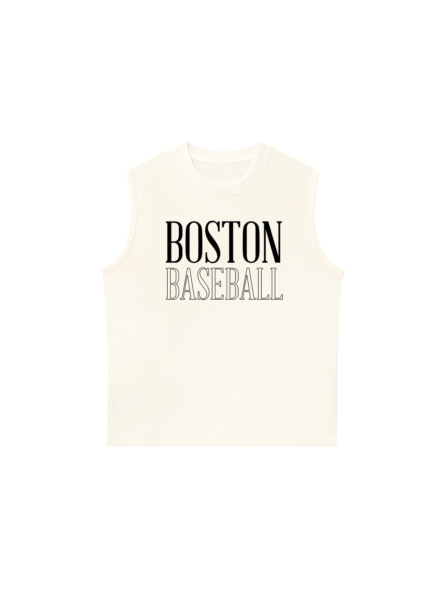 Áo Ba Lỗ Relaxed Fit Baseball Basic Boston