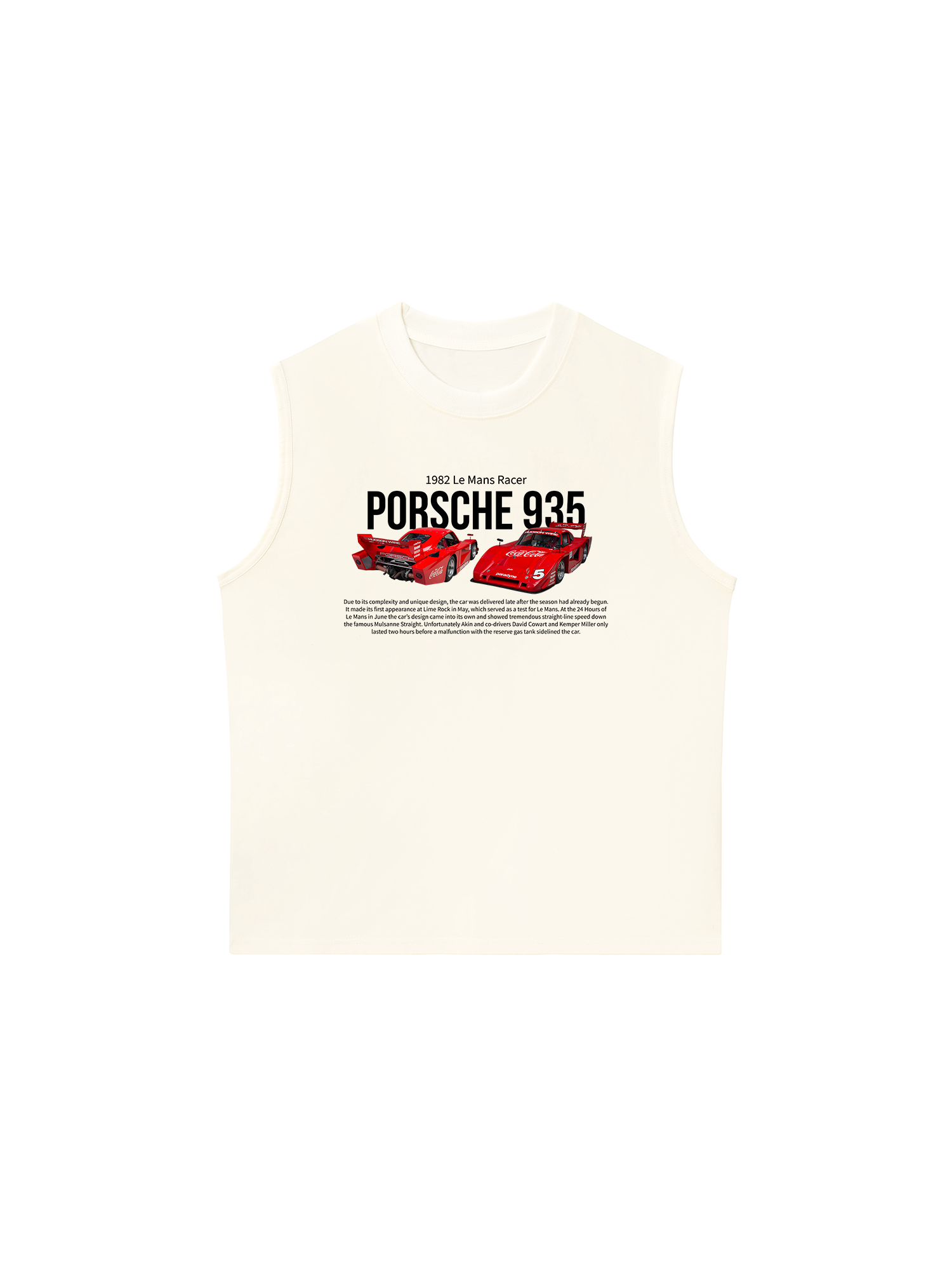 Áo Ba Lỗ Relaxed Fit Porsche 935 Coca Cola
