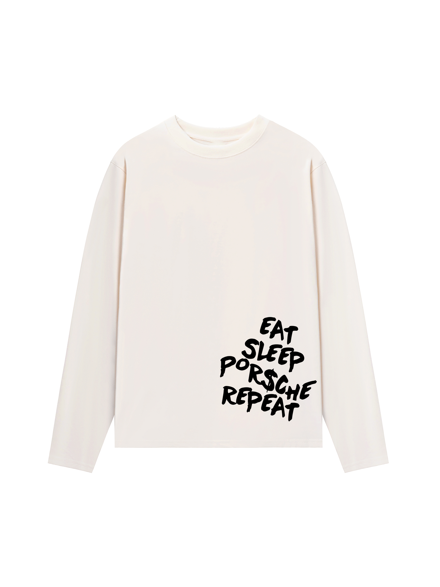 Áo Thun Dài Tay Porsche Eat Sleep Repeat