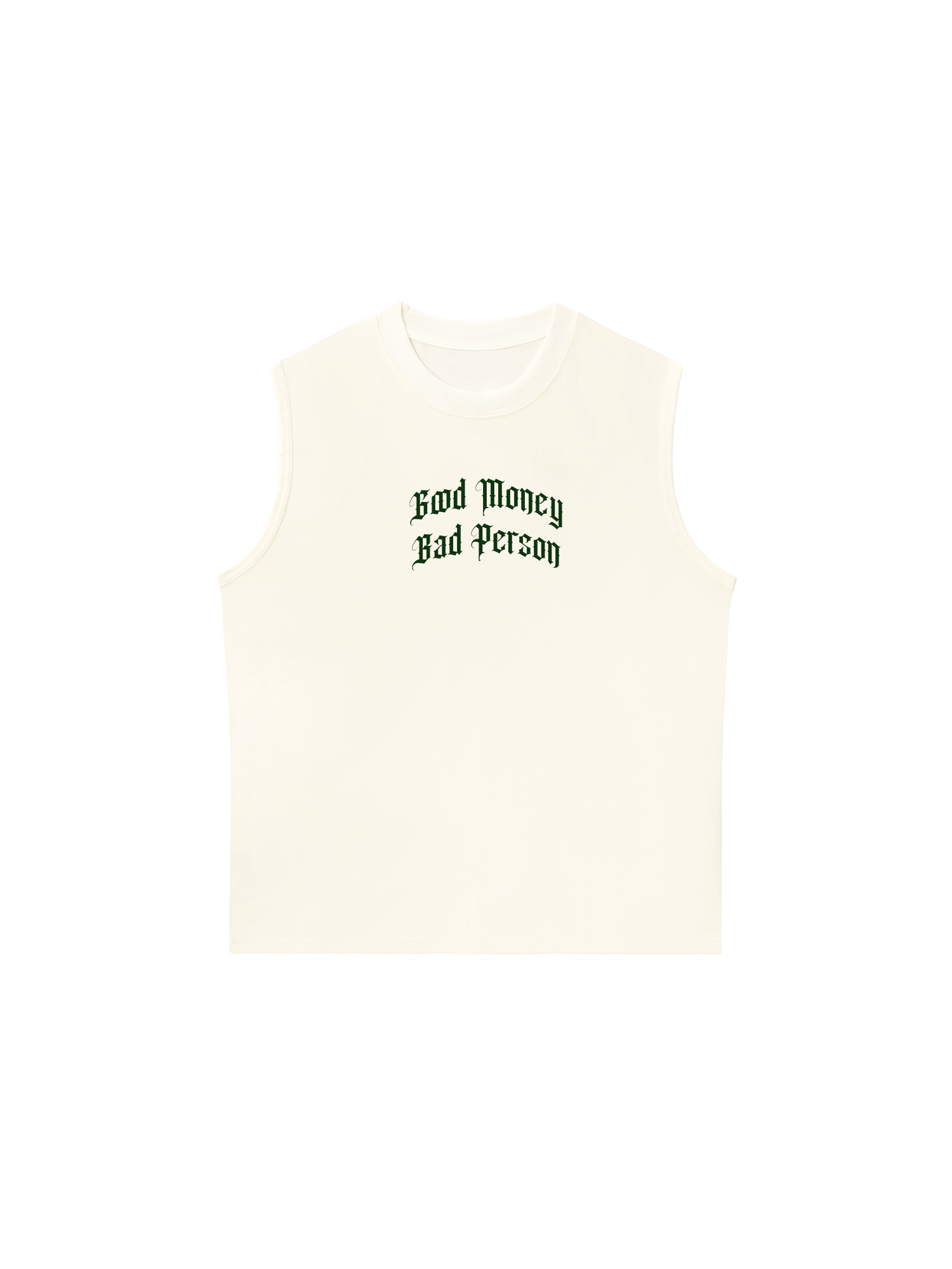 Áo Ba Lỗ Relaxed Fit Money Bad Person