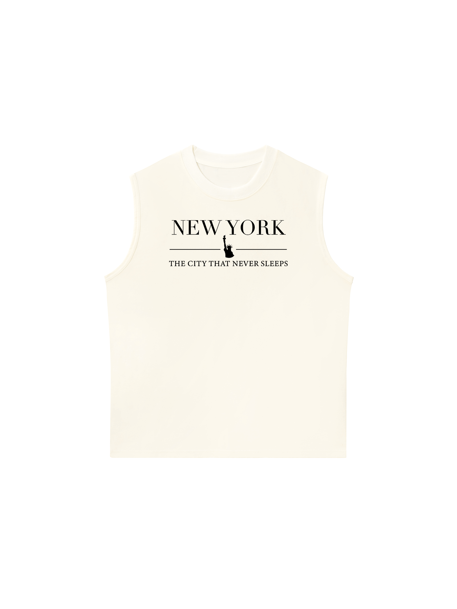 Áo Ba Lỗ Relaxed Fit New York The City That Never Sleeps