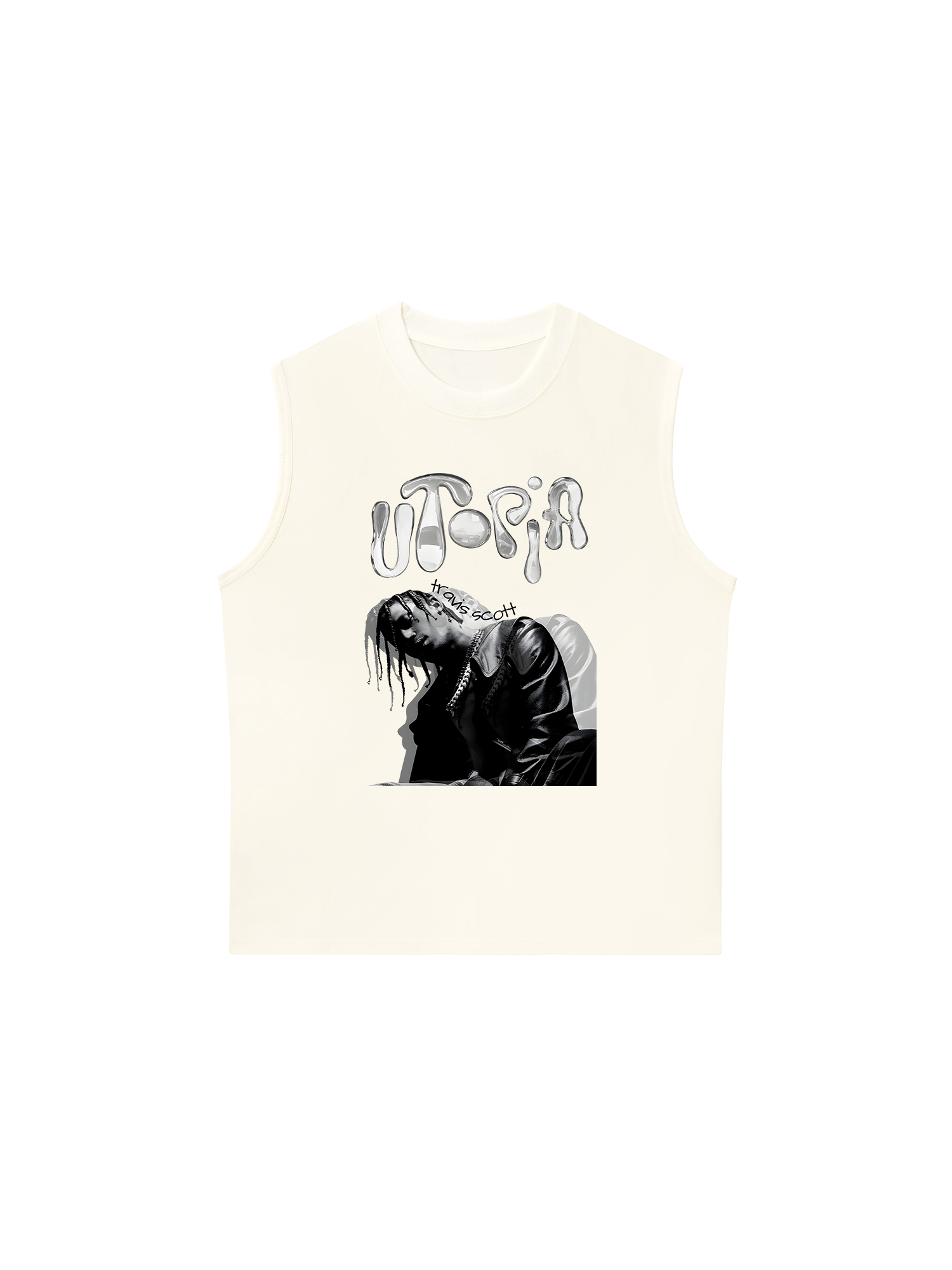 Áo Ba Lỗ Relaxed Fit Travis Scott Utopia