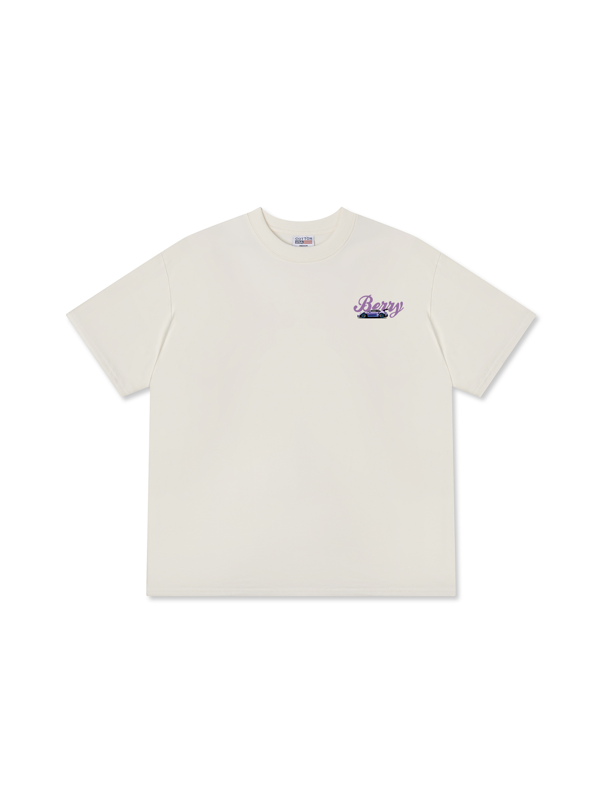 Áo Thun Relaxed Fit Violet Berry
