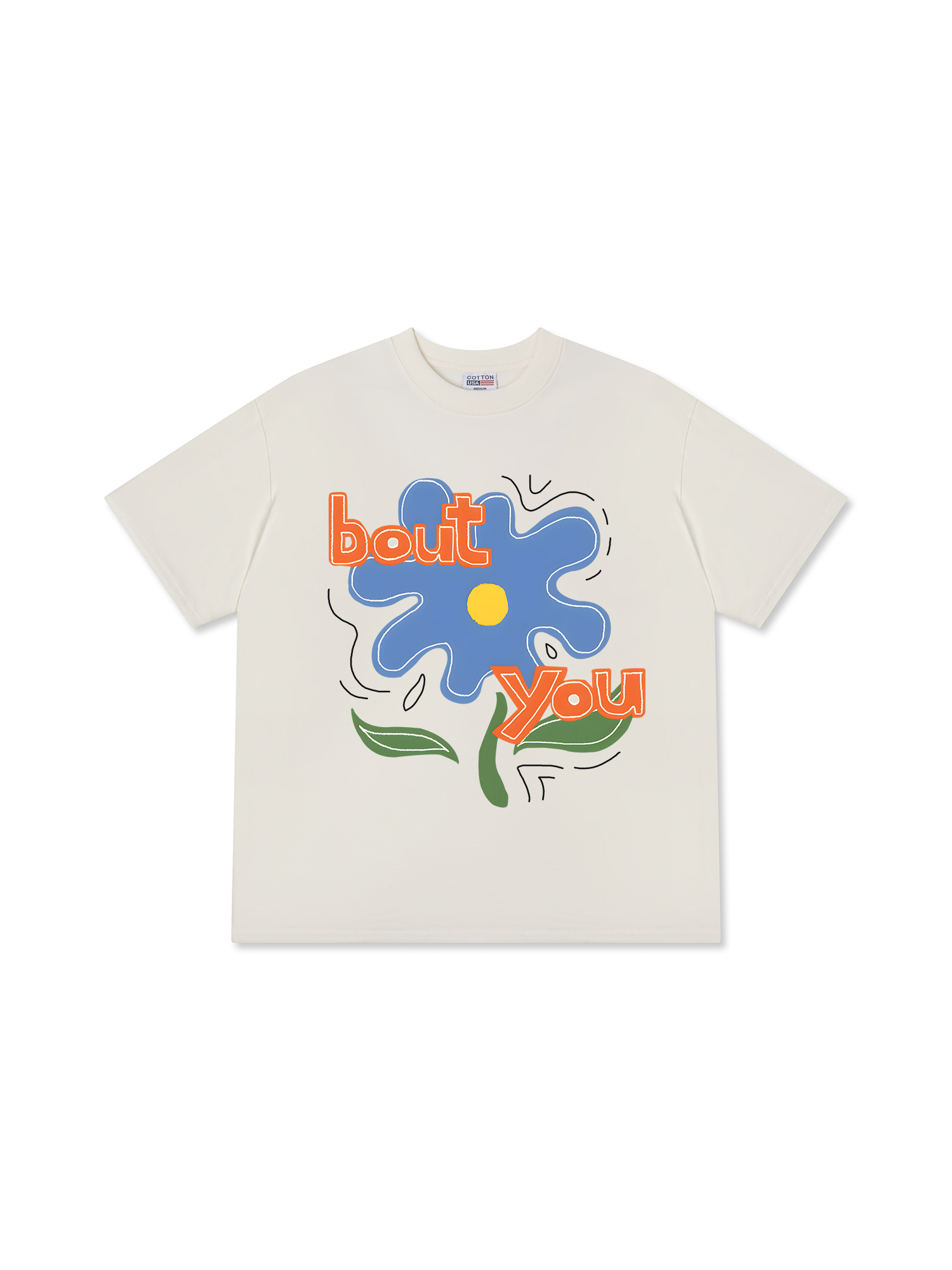 Áo Thun Relaxed Fit Floral Bout You