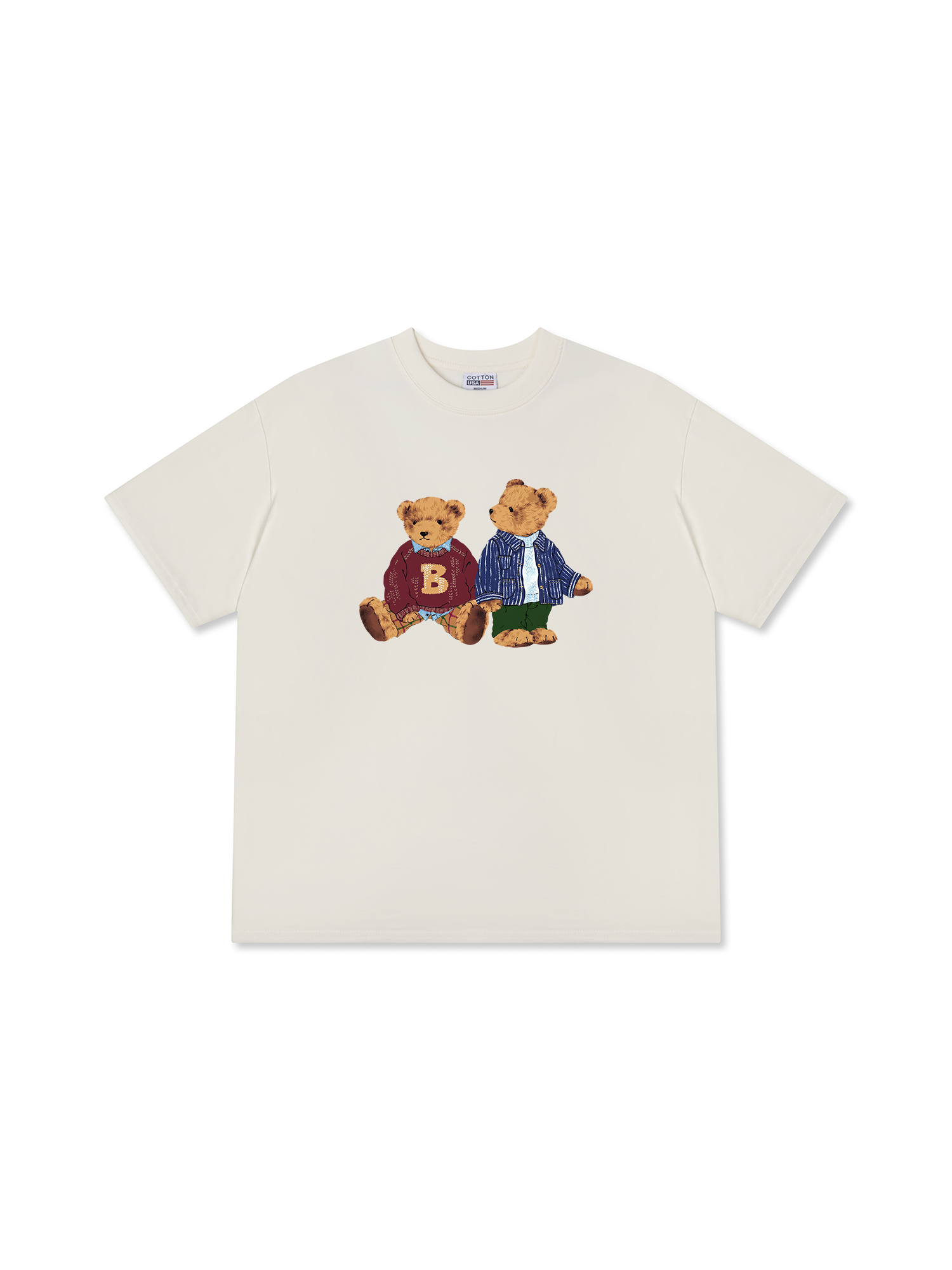 Áo Thun Relaxed Fit Brown Bear