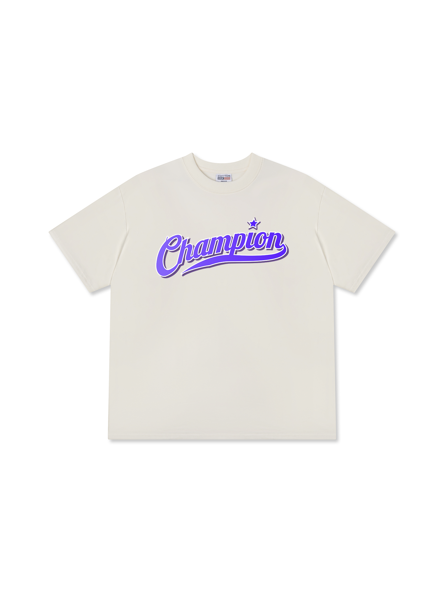 Áo Thun Relaxed Fit Champions Retro Star