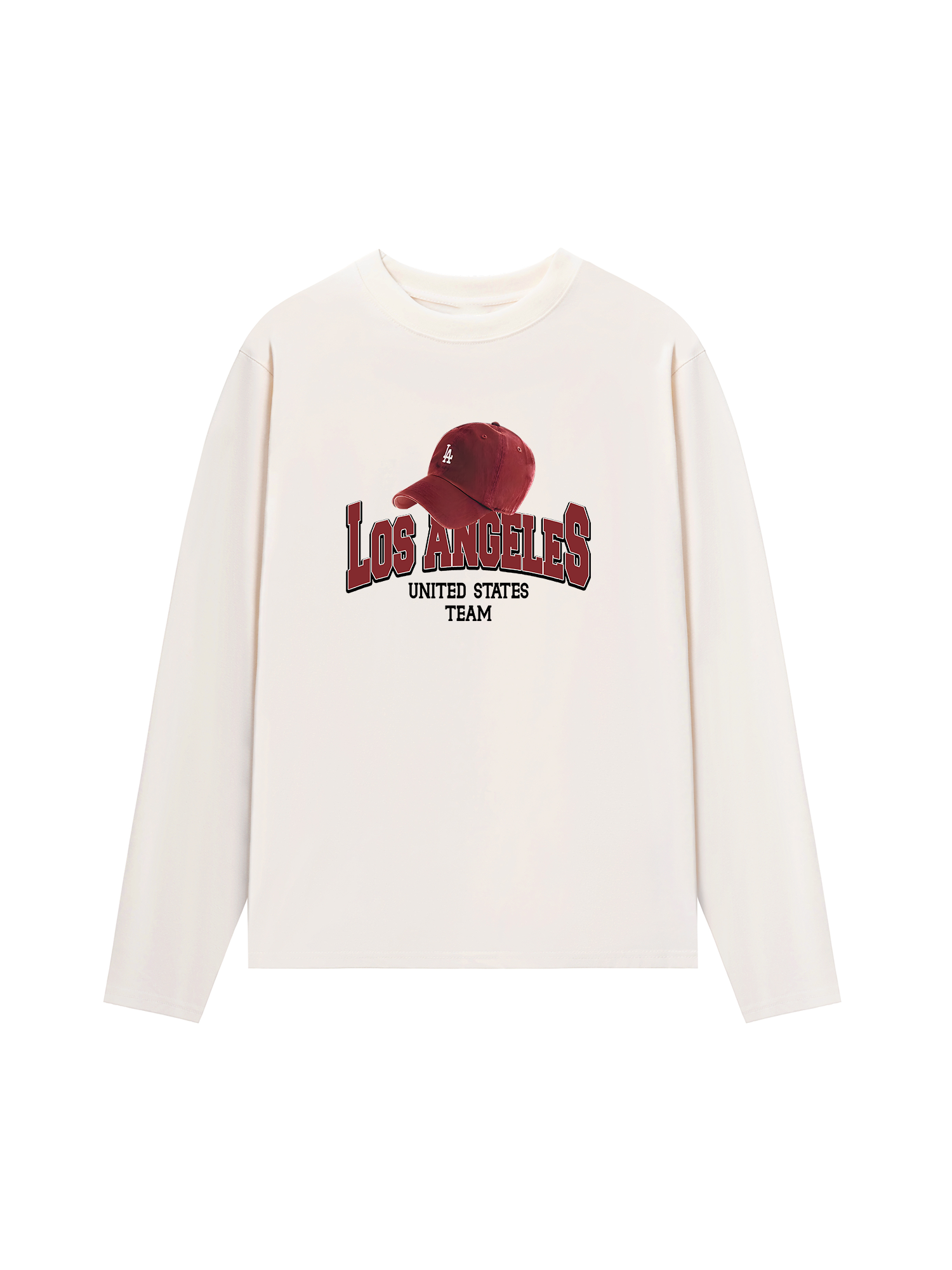Áo Thun Dài Tay USA Los Ageles