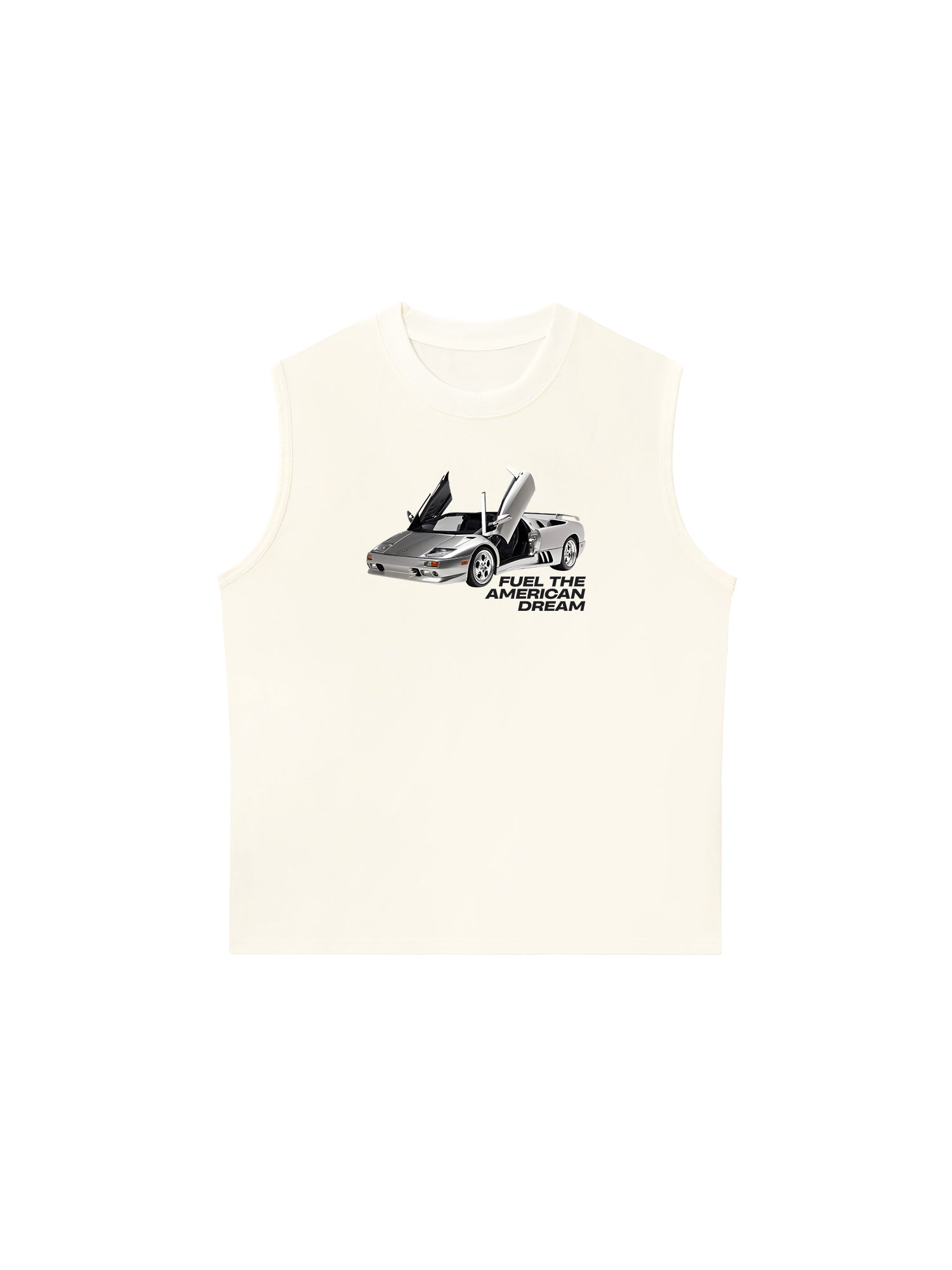 Áo Ba Lỗ Relaxed Fit Lamborghini Fuel The American Dream