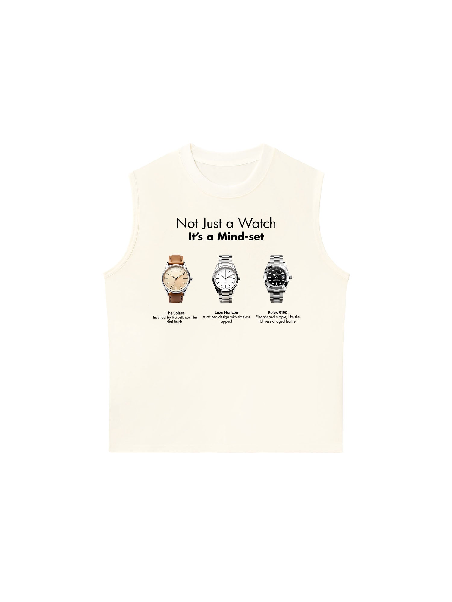 Áo Ba Lỗ Relaxed Fit Watch It_s A Mindset