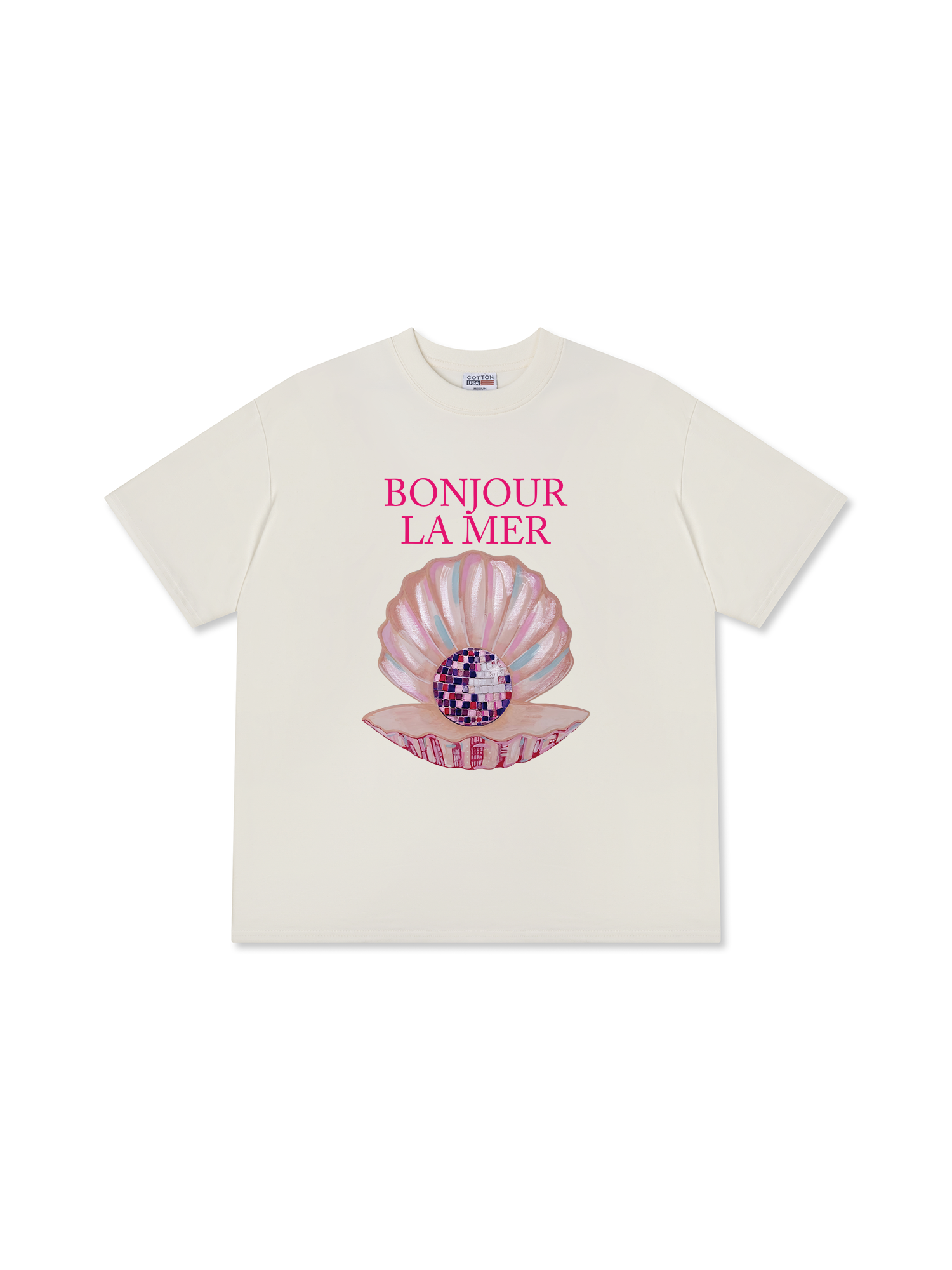Áo Thun Relaxed Fit Bling Bonjour Lamer