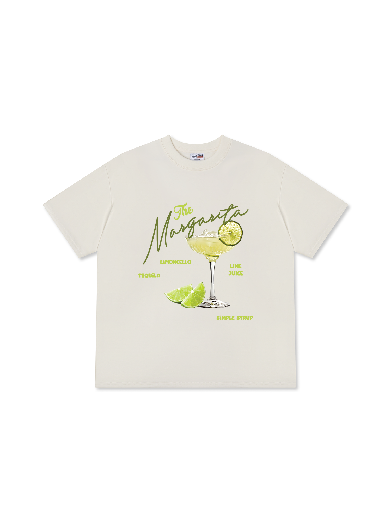 Áo Thun Relaxed Fit The Margarita Lime