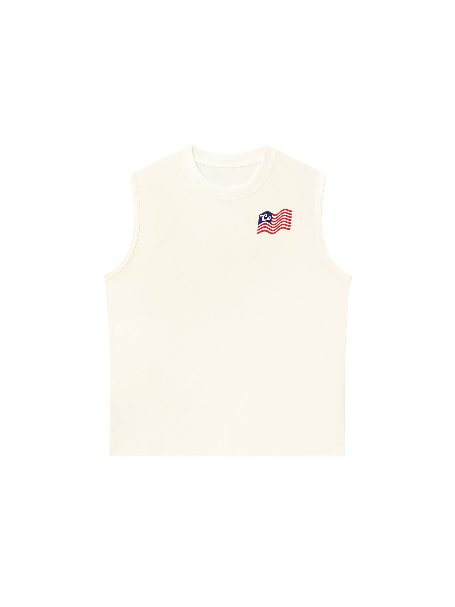 Áo Ba Lỗ Relaxed Fit USA Cotton USA Flag
