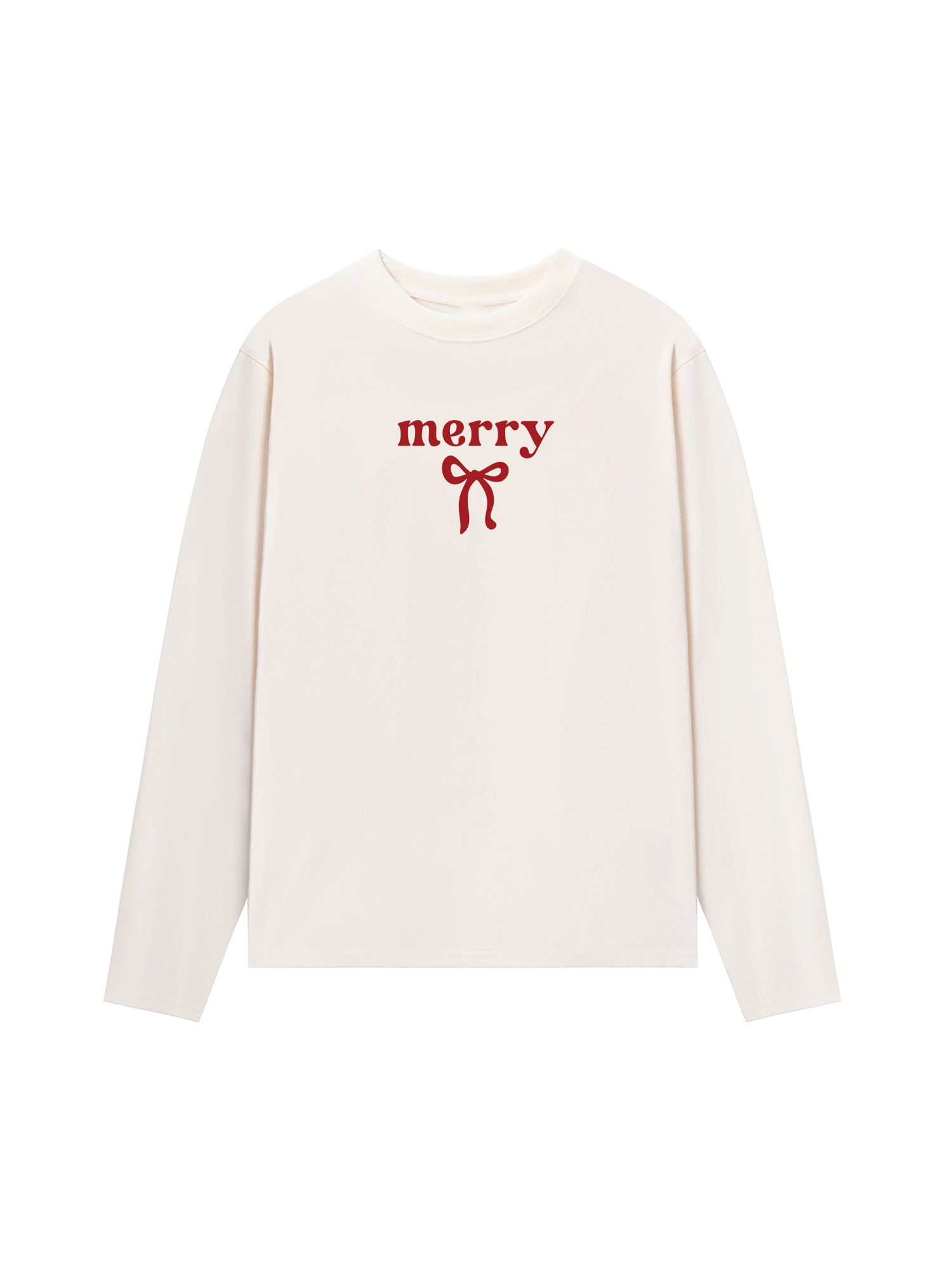 Áo Thun Dài Tay Merry Bow