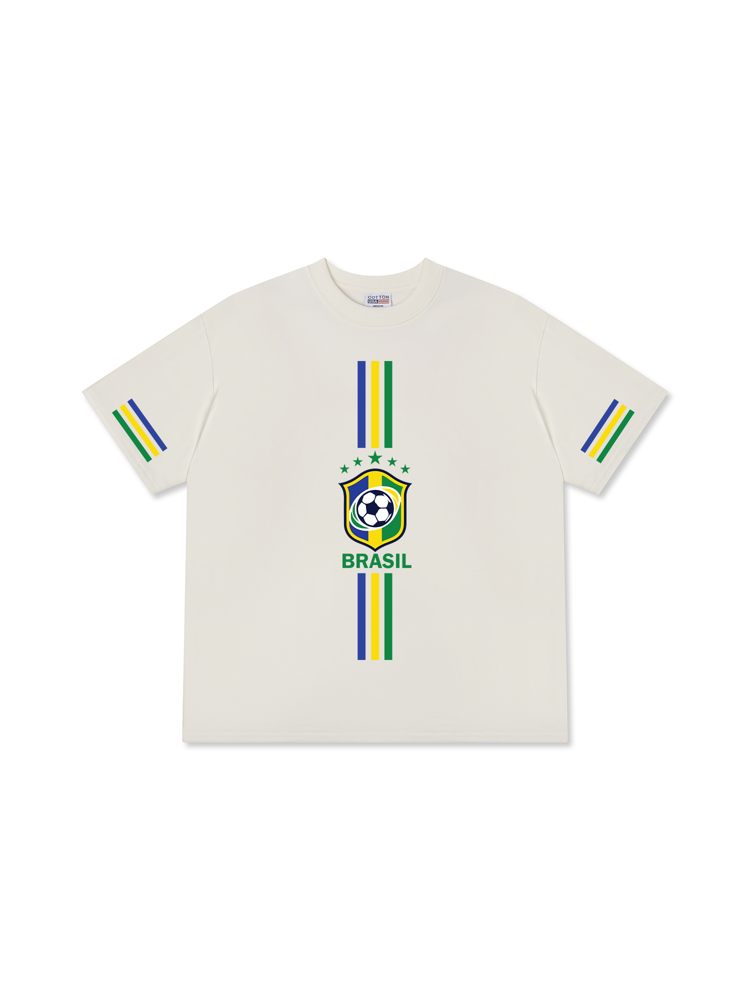 Áo Thun Relaxed Fit Soccer World Cup Brasil