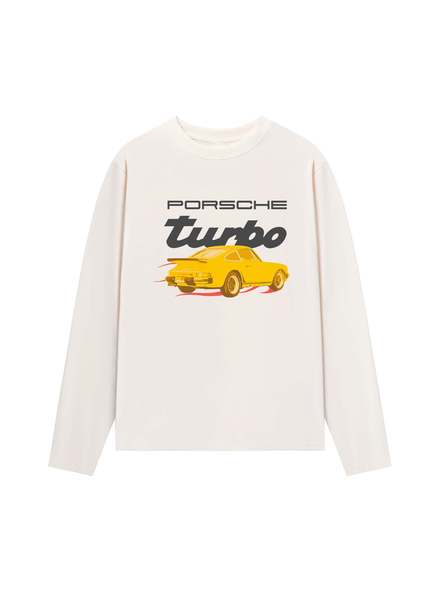 Áo Thun Dài Tay Porsche Turbo Golden Race