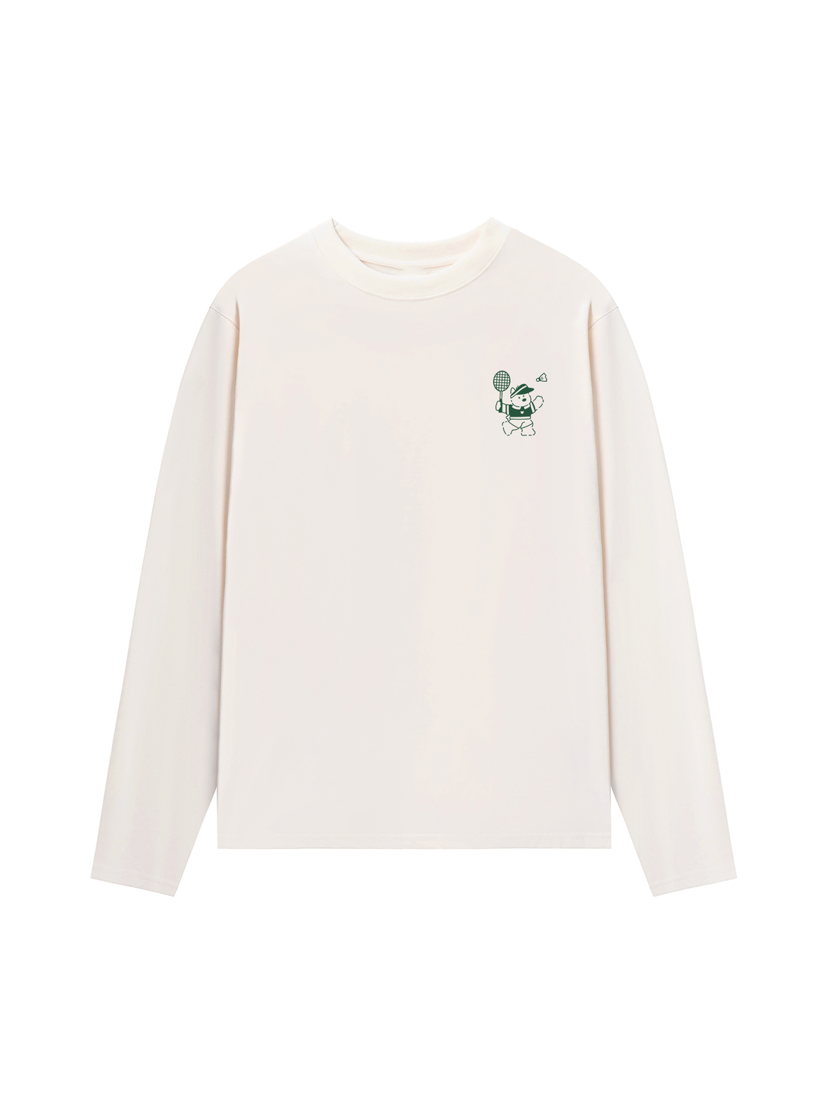 Áo Thun Dài Tay Badminton Club Green
