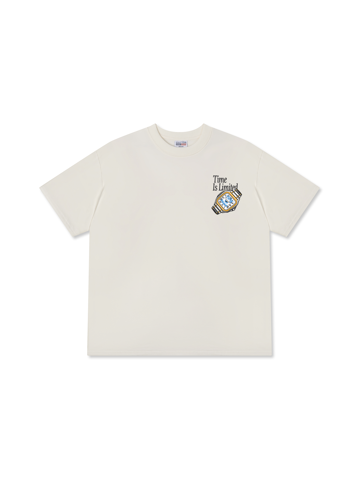 Áo Thun Relaxed Fit Time Is Limited