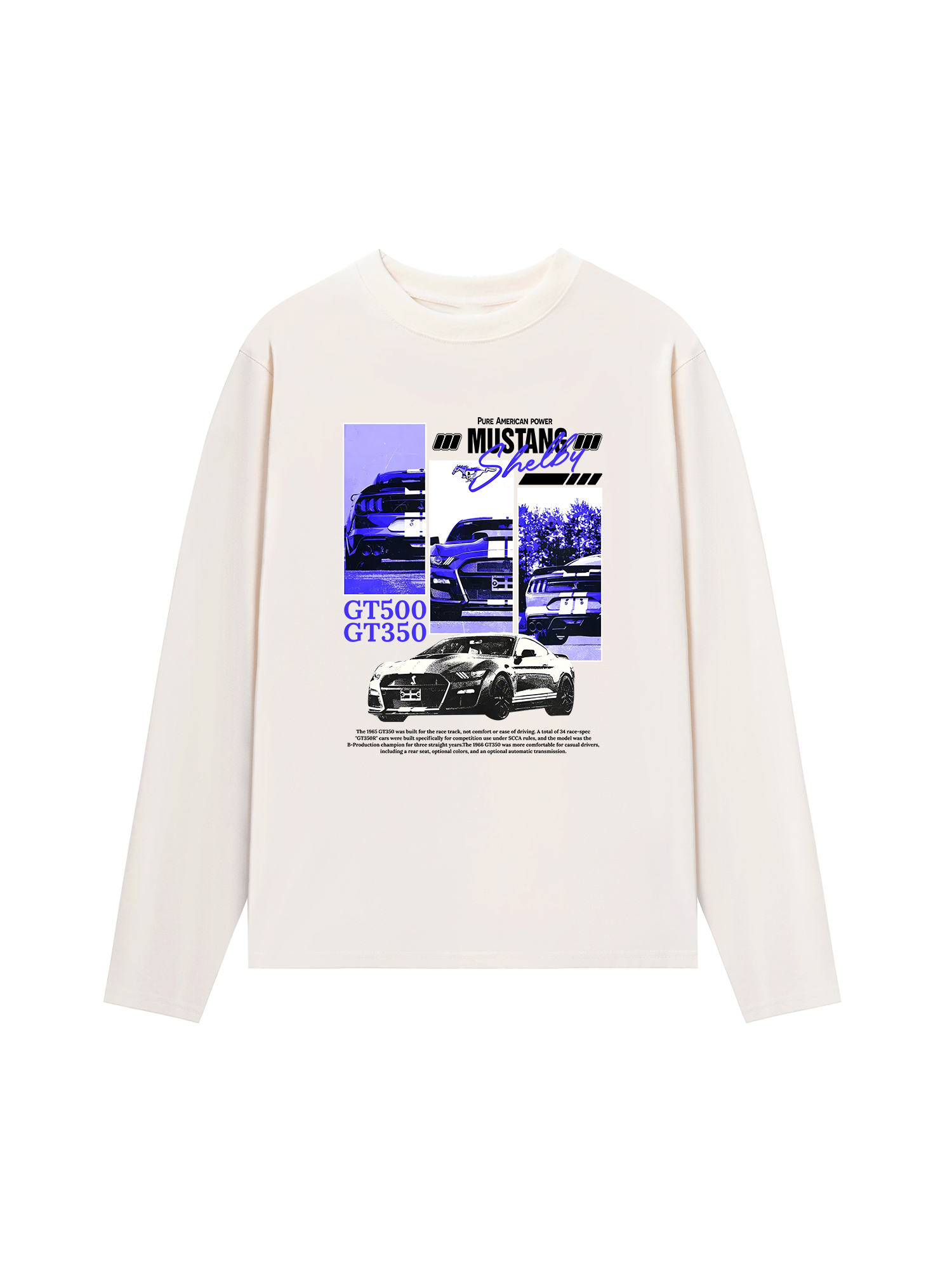 Áo Thun Dài Tay Ford Mustang Shelby