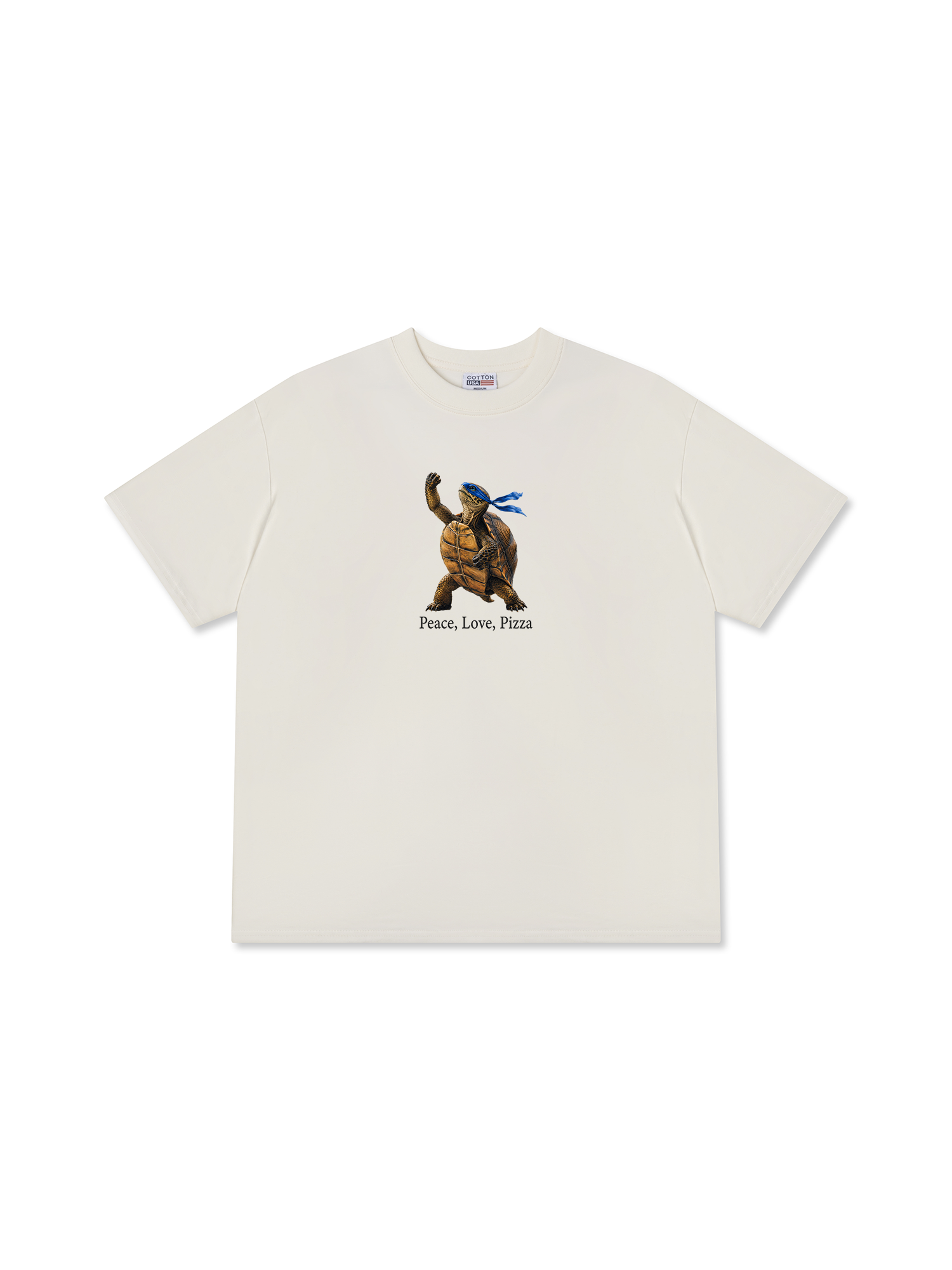 Áo Thun Relaxed Fit Blue Turtle