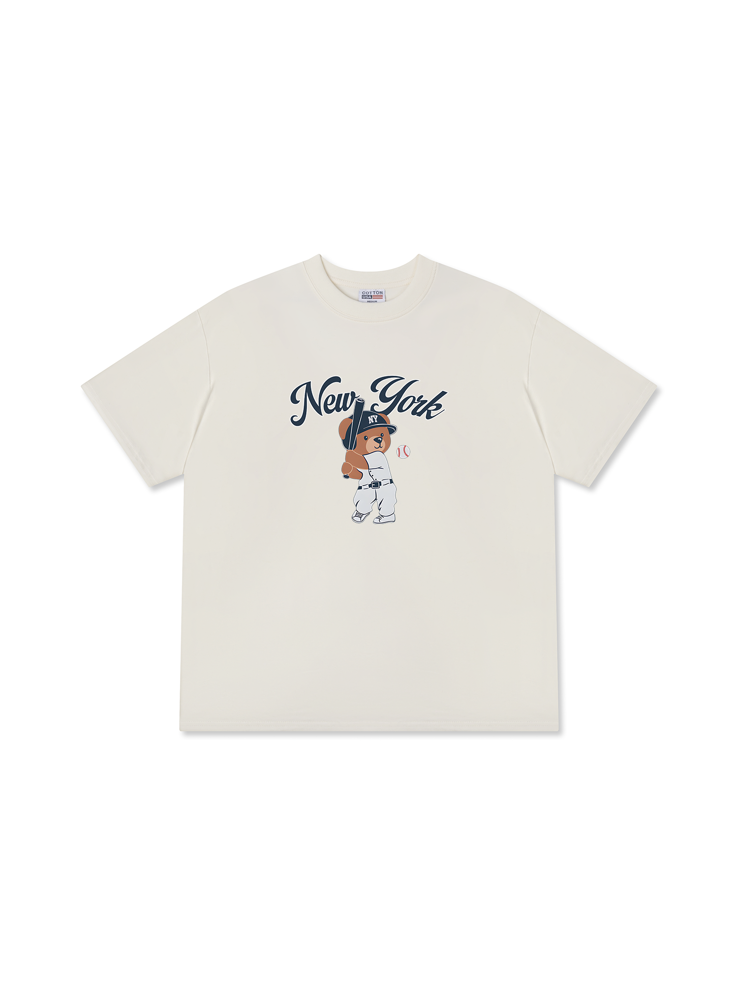 Áo Thun Relaxed Fit Baseball Bear