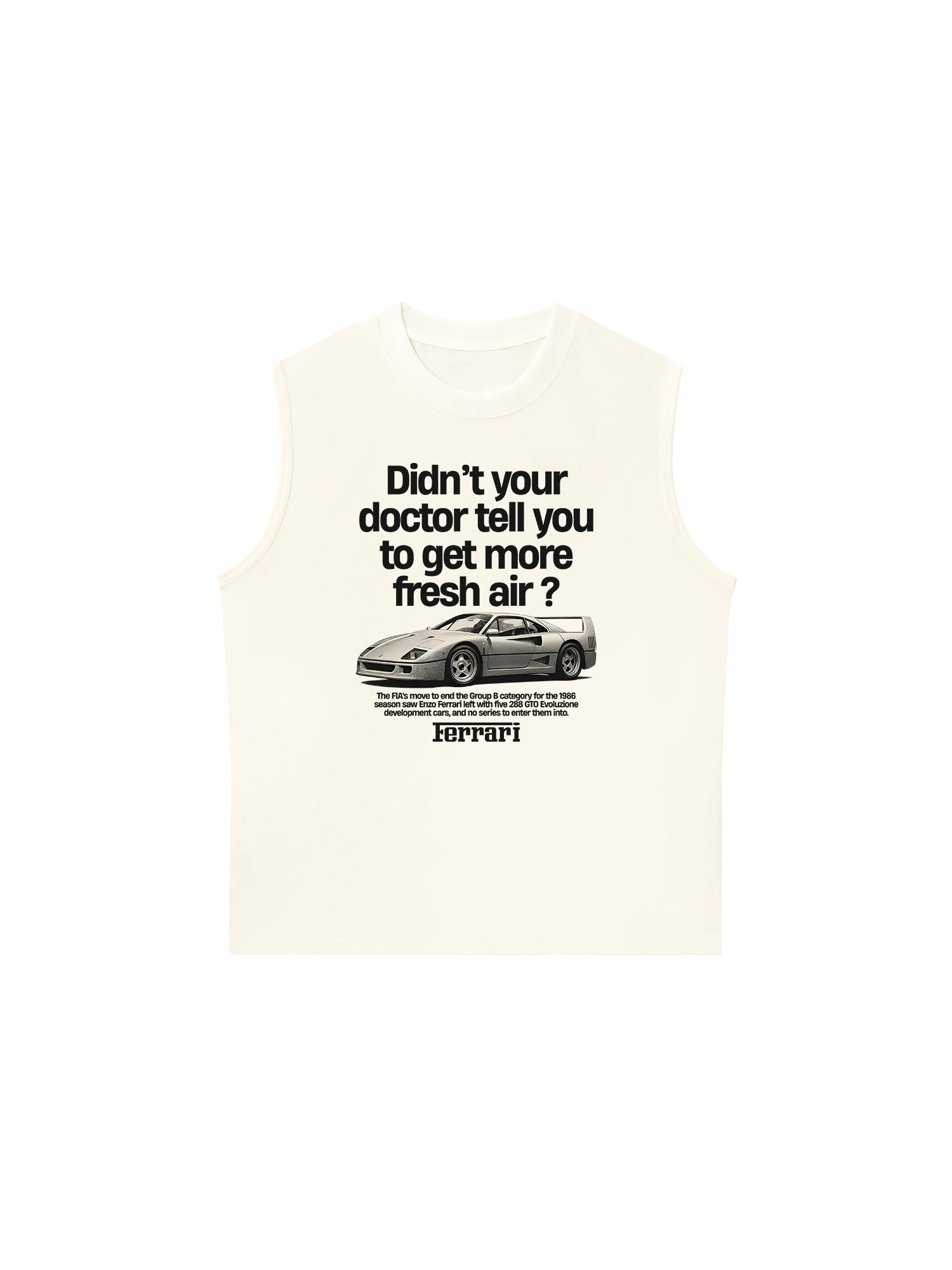 Áo Ba Lỗ Relaxed Fit Ferrari Fresh Air
