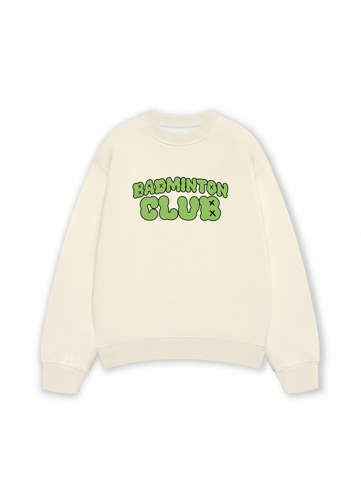 Áo Sweater Nỉ Hai Da Badminton Club My Other Club Is A Net