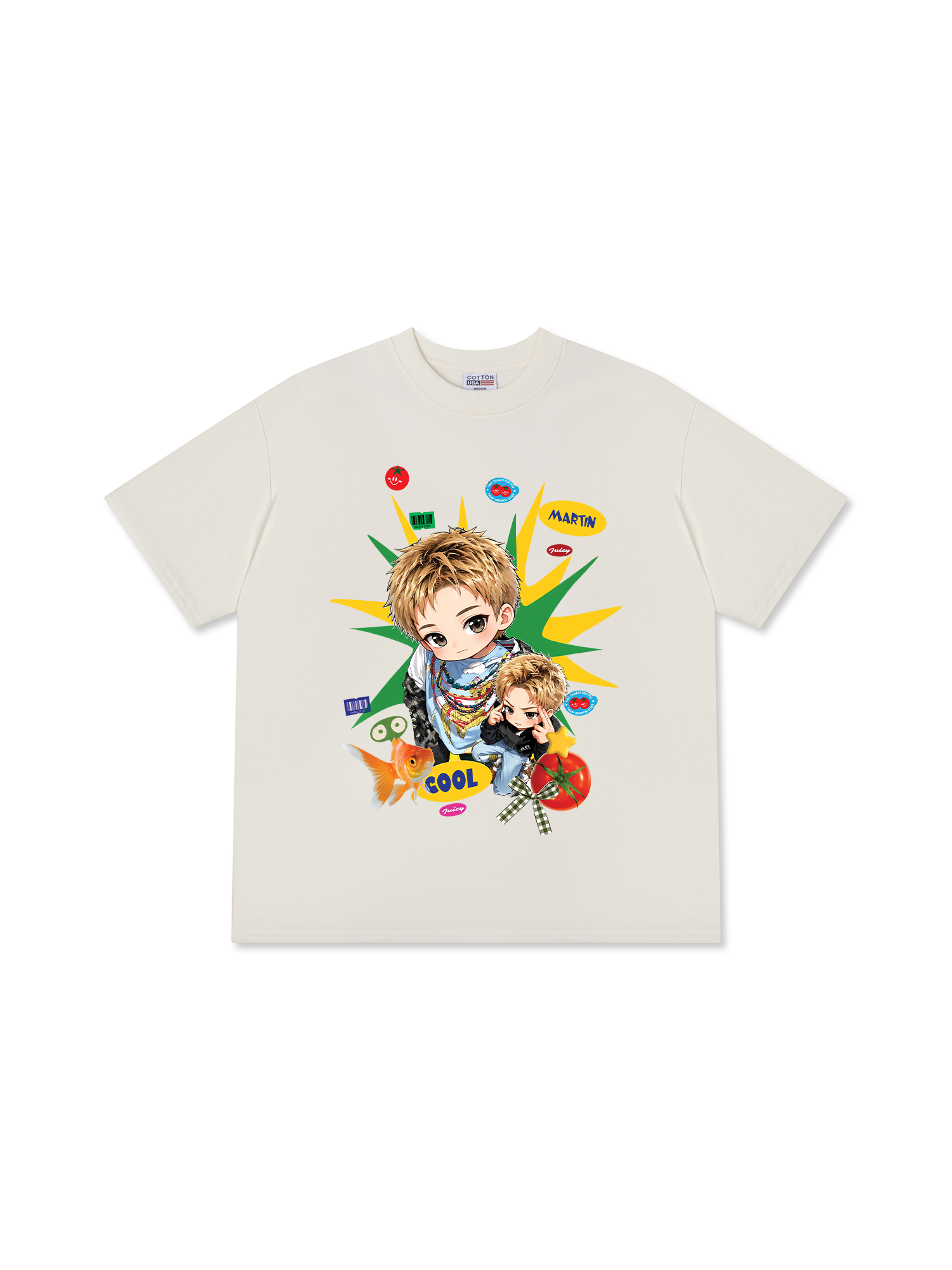 Áo Thun Relaxed Fit Idols Martin Spotlight Boy