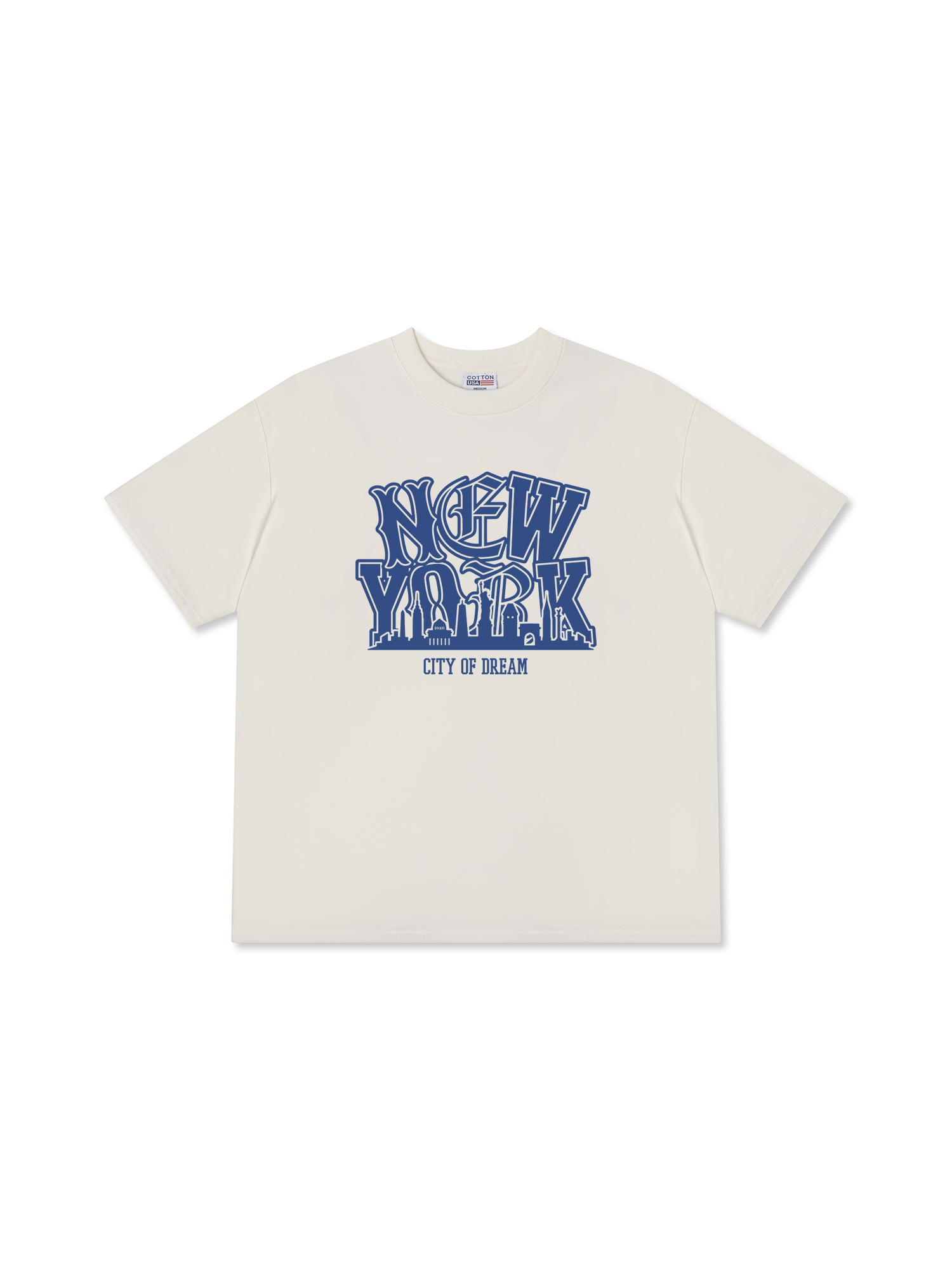 Áo Thun Relaxed Fit USA City Of Dream