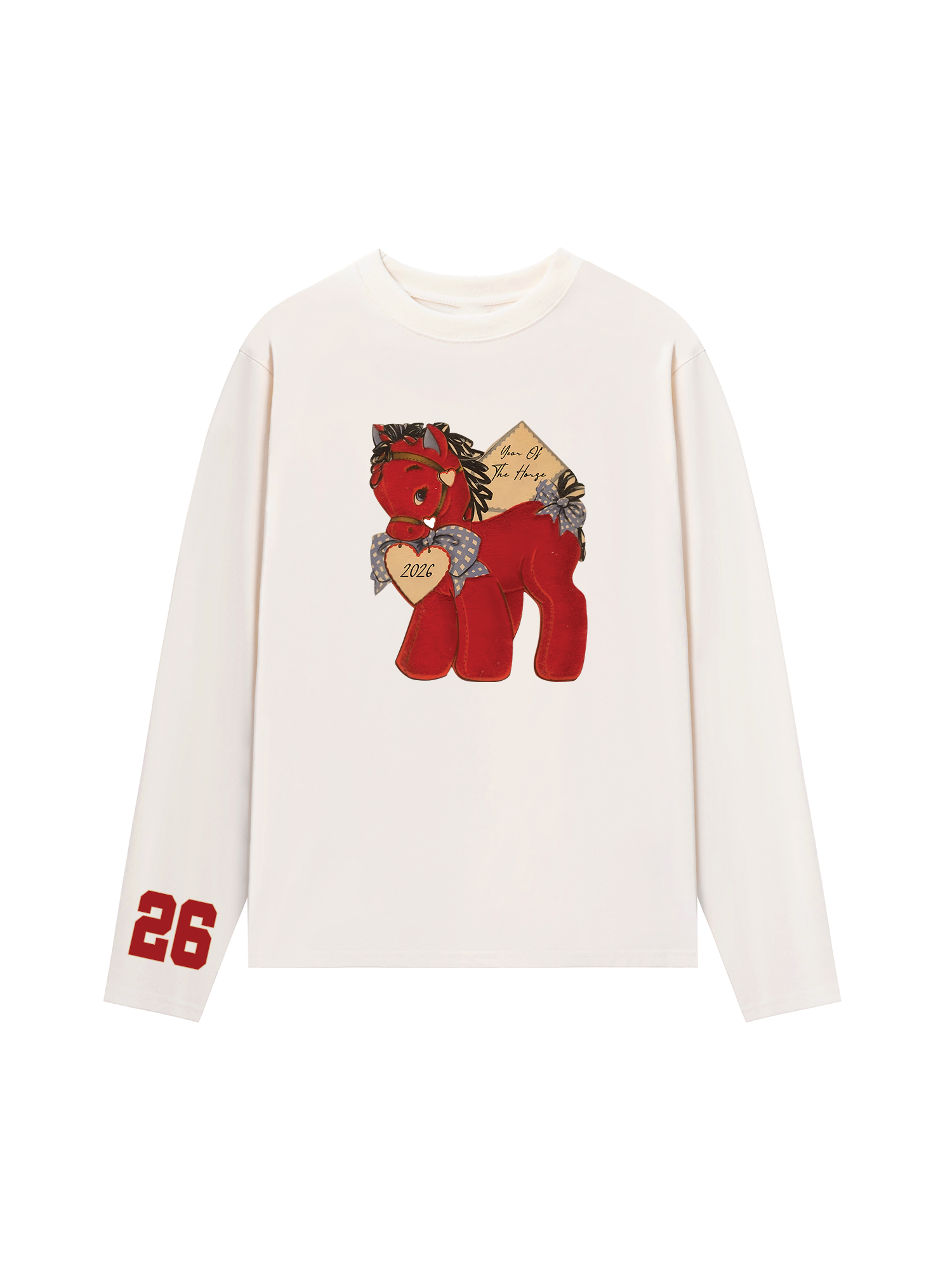 Áo Thun Dài Tay Red Horse 2026