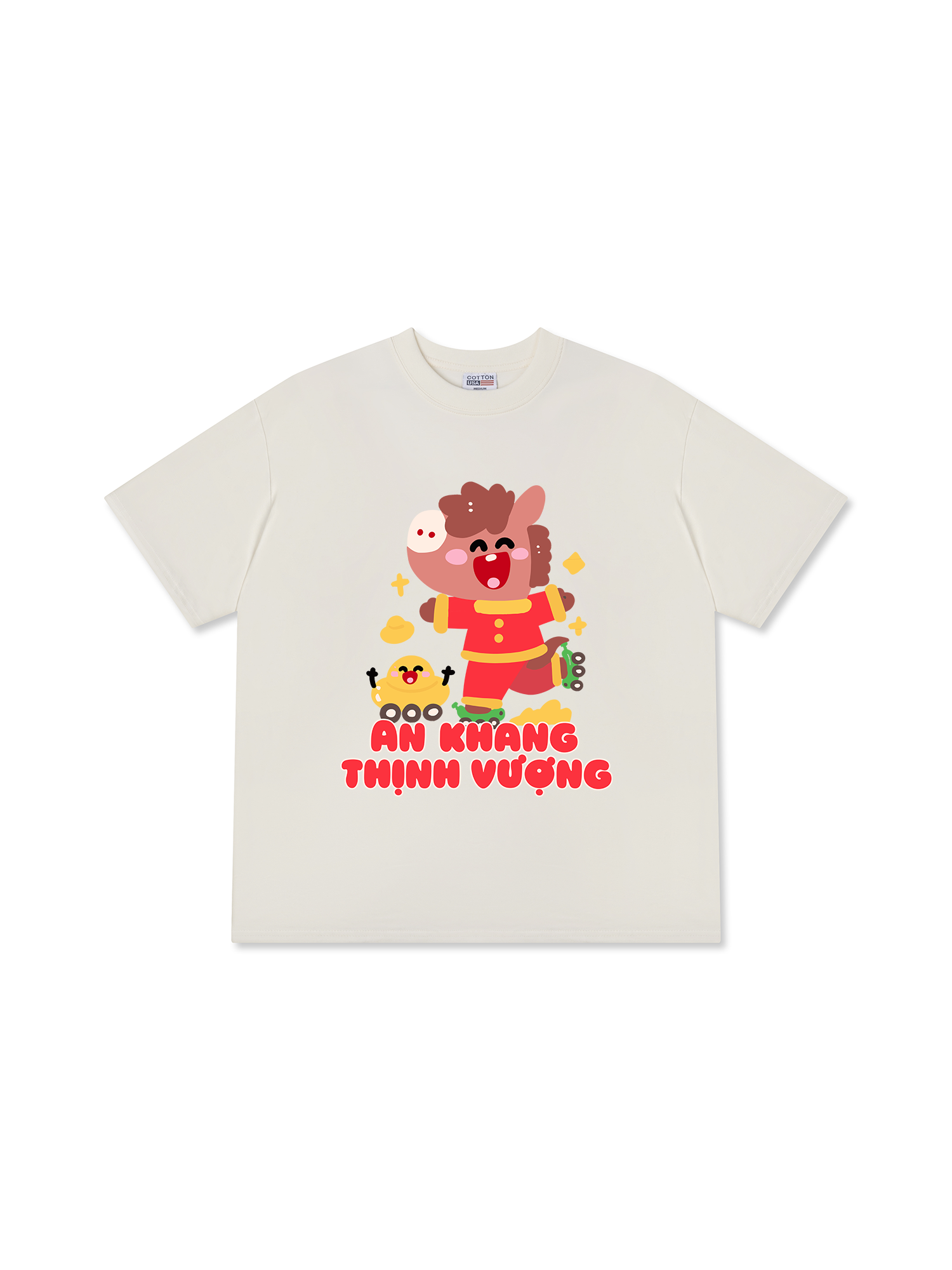 Áo Thun Relaxed Fit An Khang Thịnh Vượng