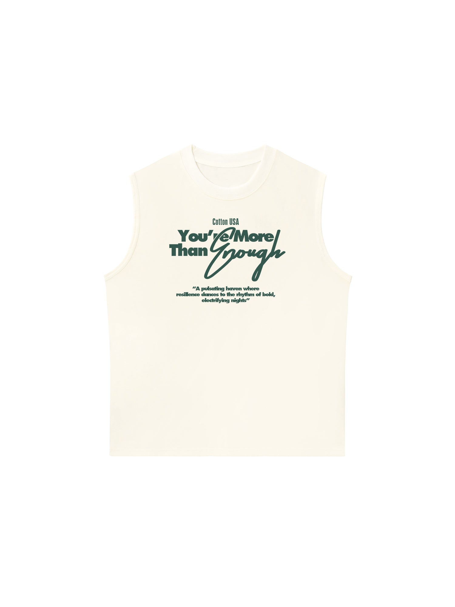 Áo Ba Lỗ Relaxed Fit USA More Than Enough