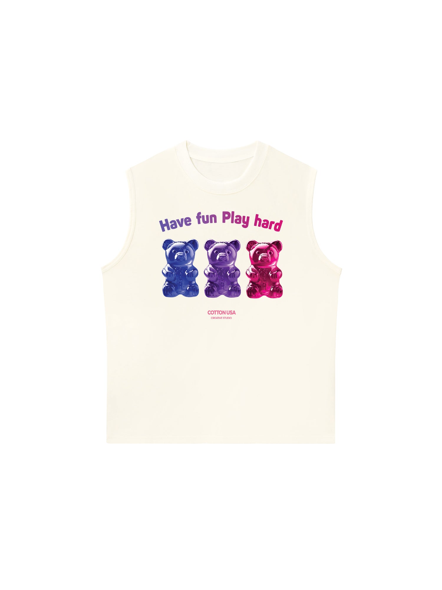 Áo Ba Lỗ Relaxed Fit Have Fun Play Hard