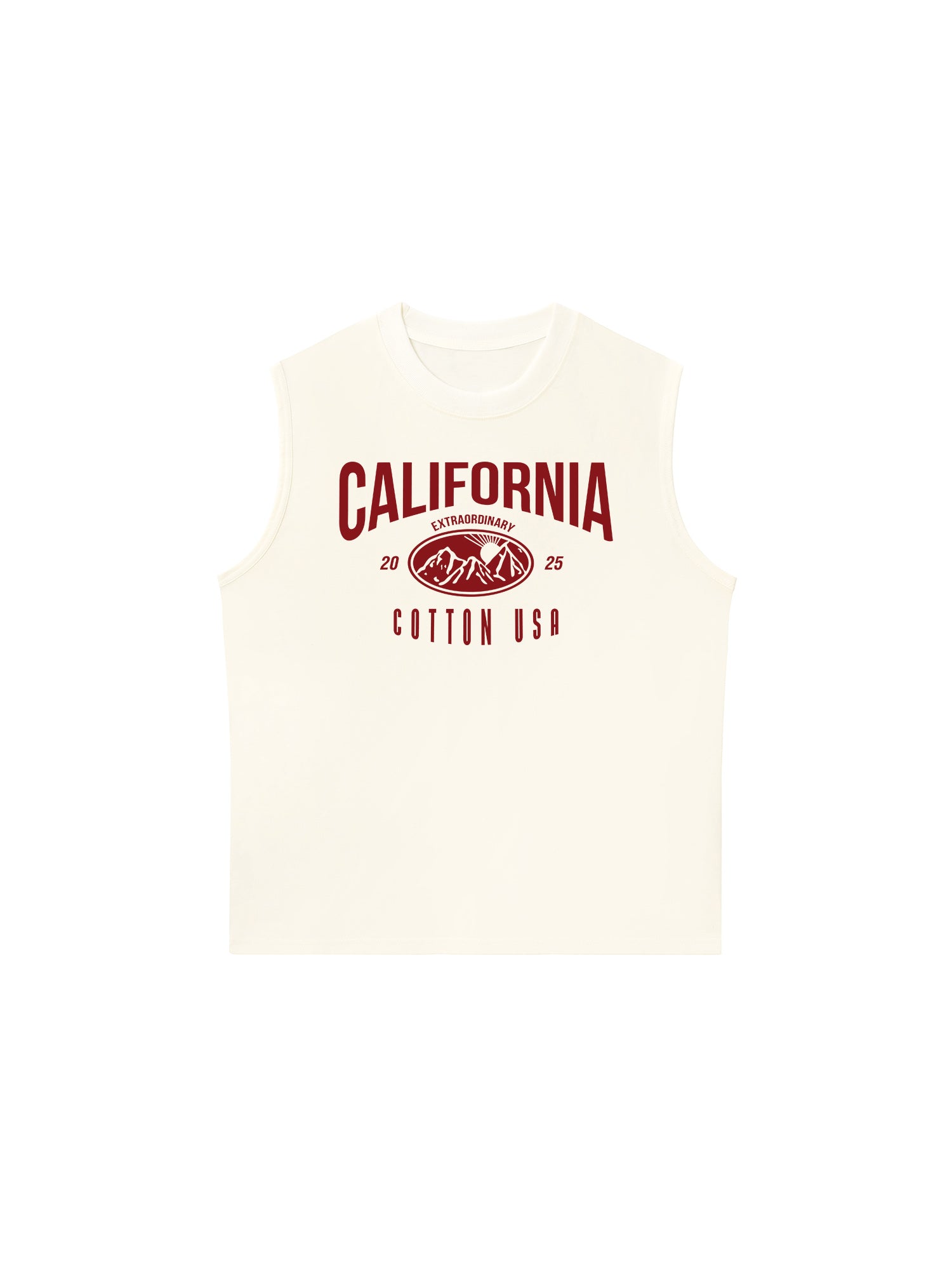 Áo Ba Lỗ Relaxed Fit USA California Extraordinary