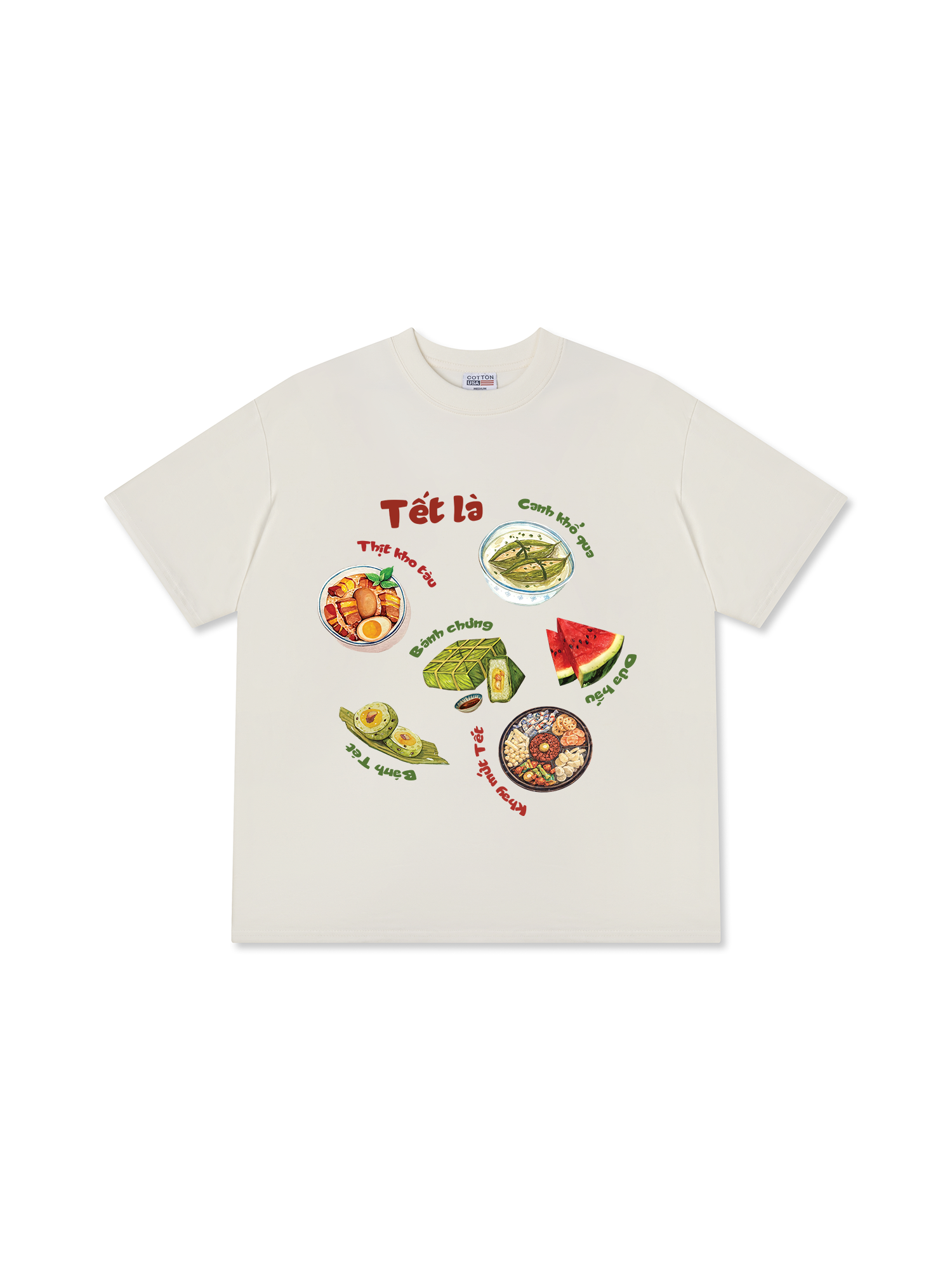 Áo Thun Relaxed Fit Tết Là 1