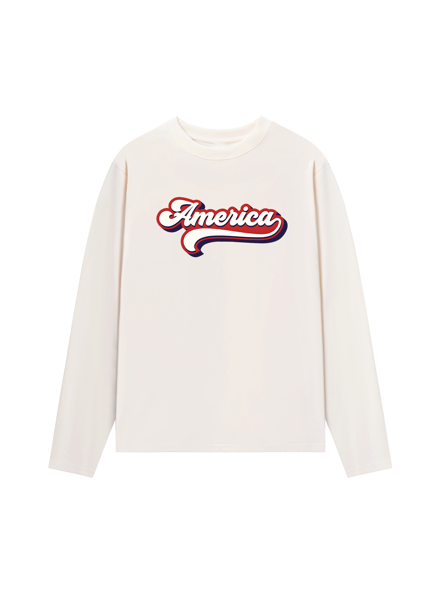 Áo Thun Dài Tay USA Vintage America