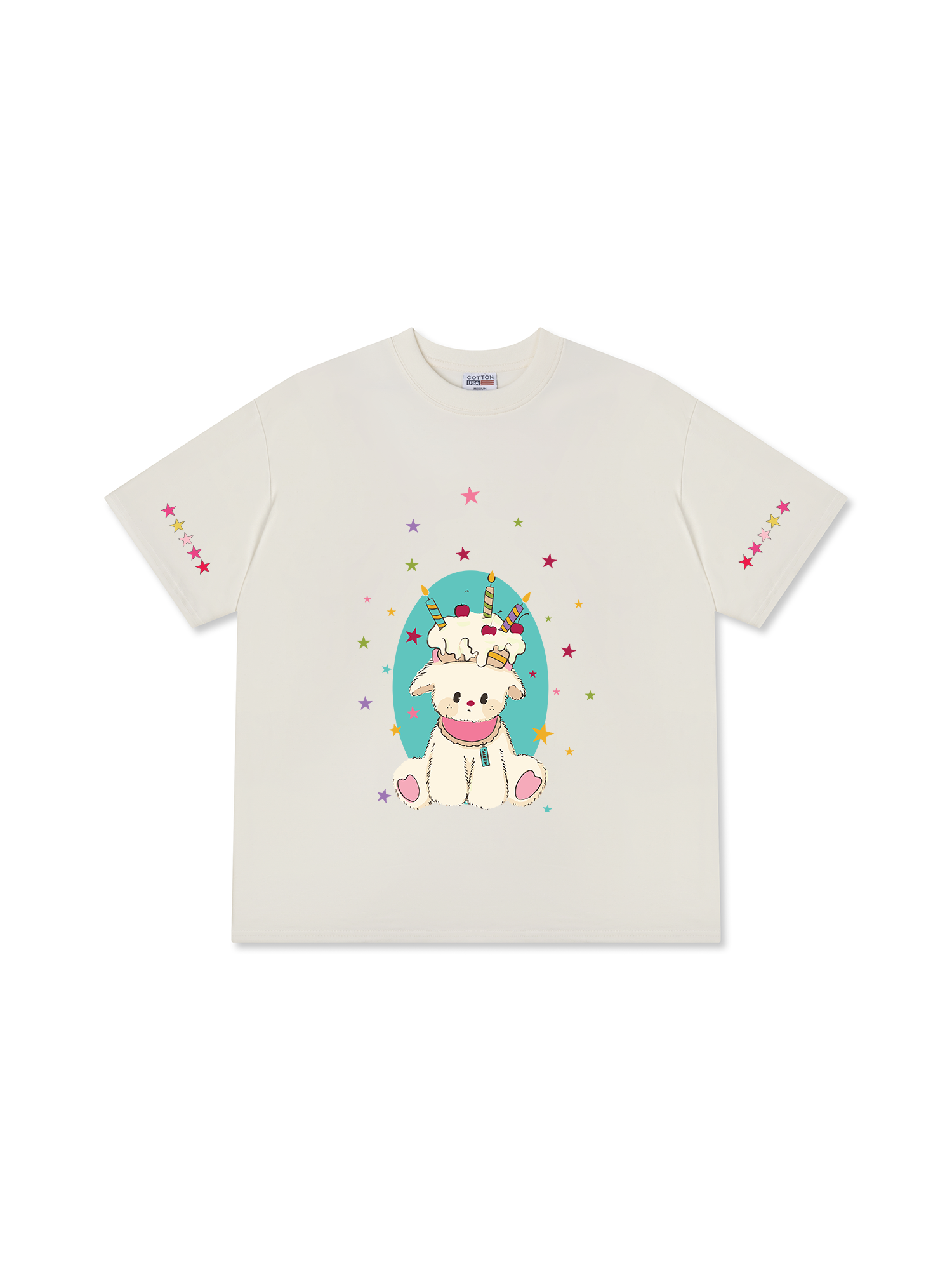 Áo Thun Relaxed Fit Soft Paw Star Bunny