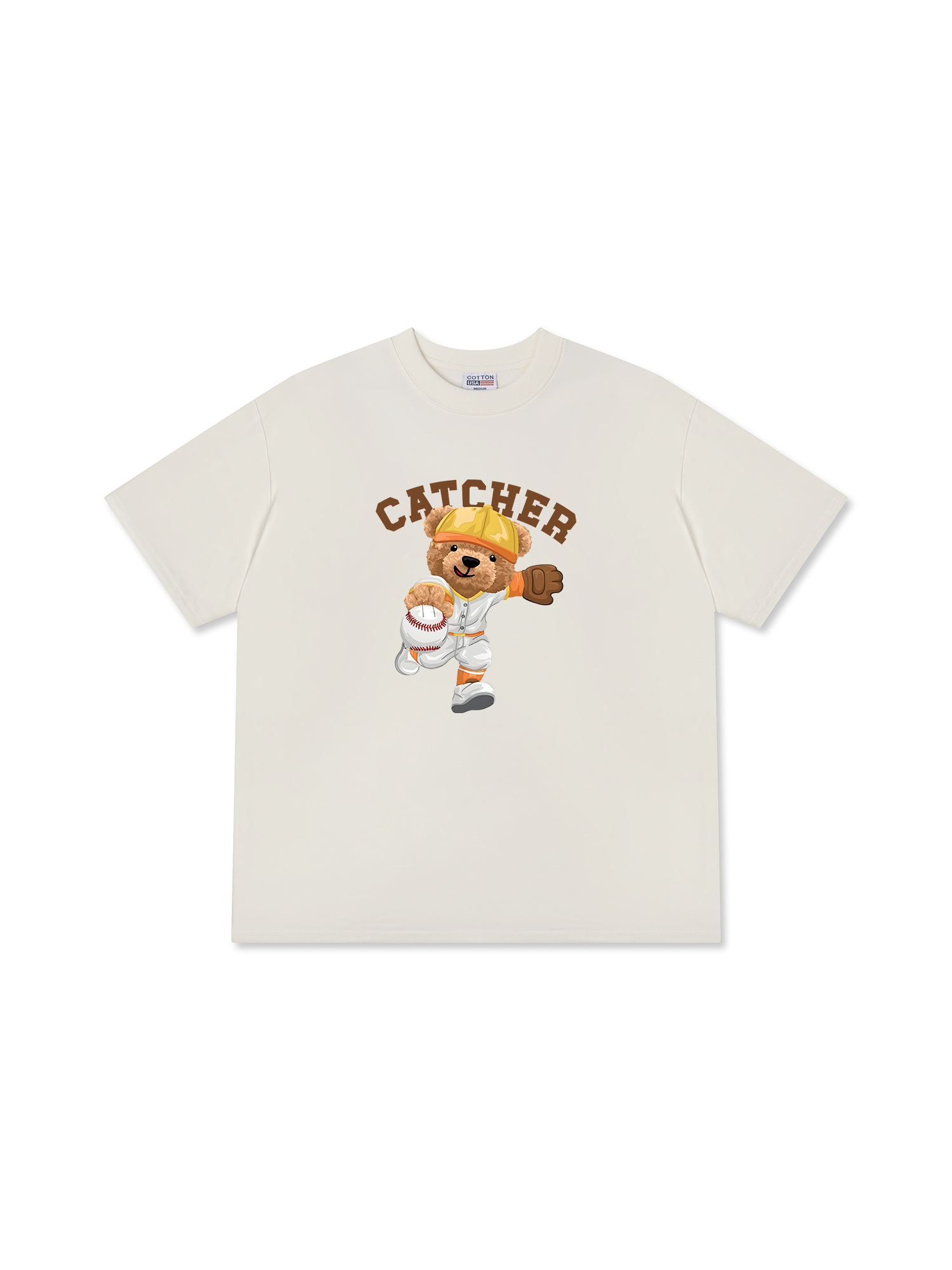 Áo Thun Relaxed Fit Baseball Catcher