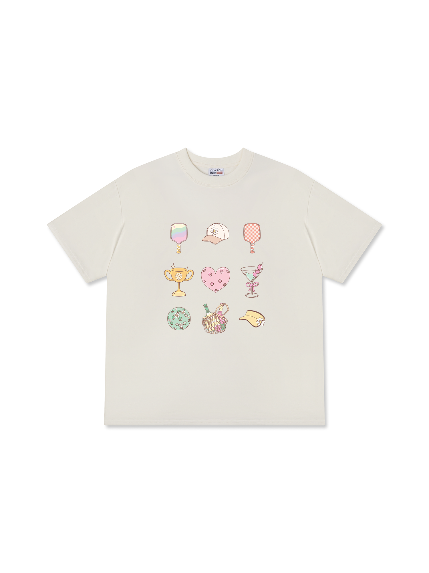 Áo Thun Relaxed Fit Pickleball Mood