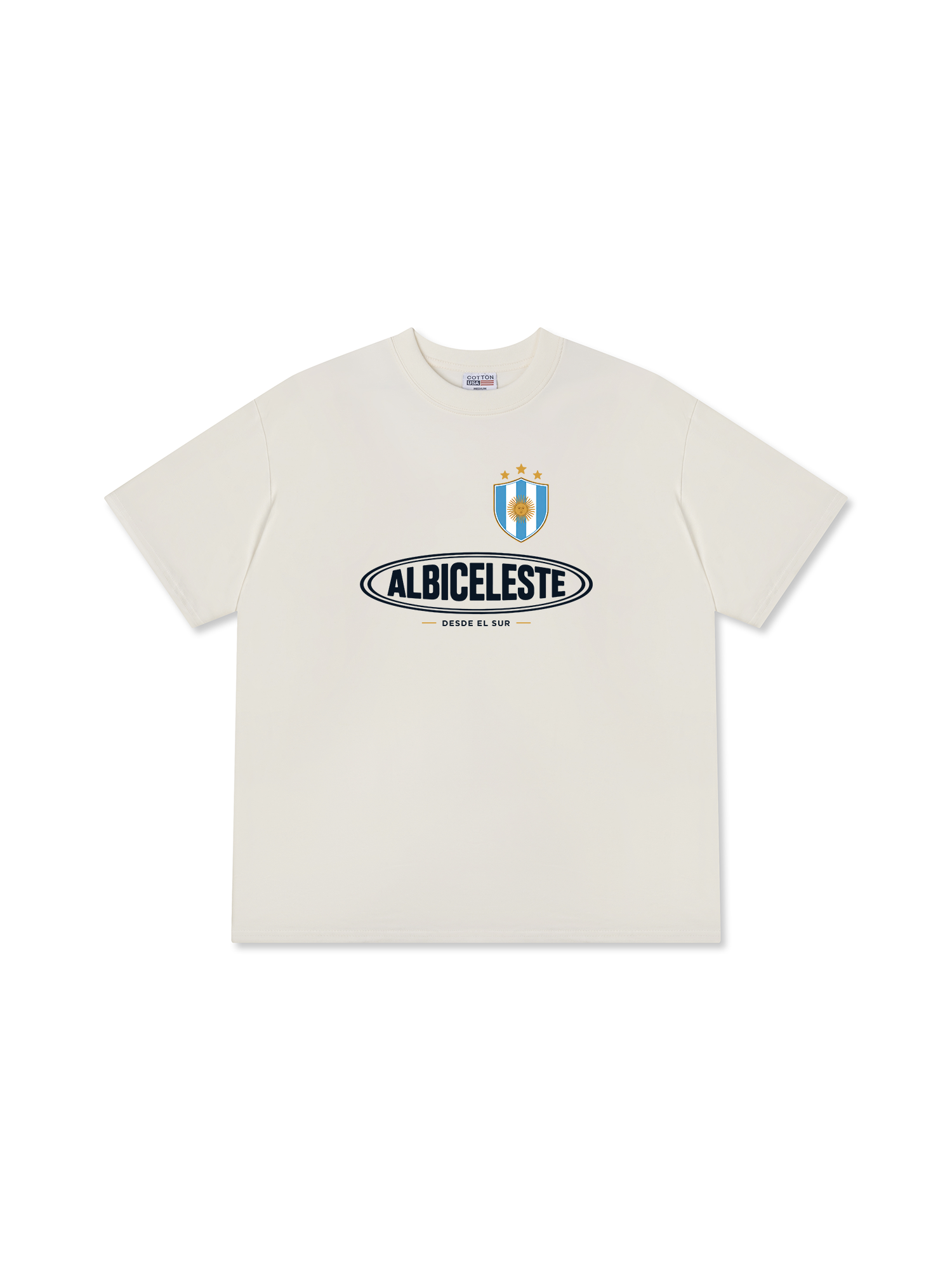 Áo Thun Relaxed Fit Soccer ALBICELESTE