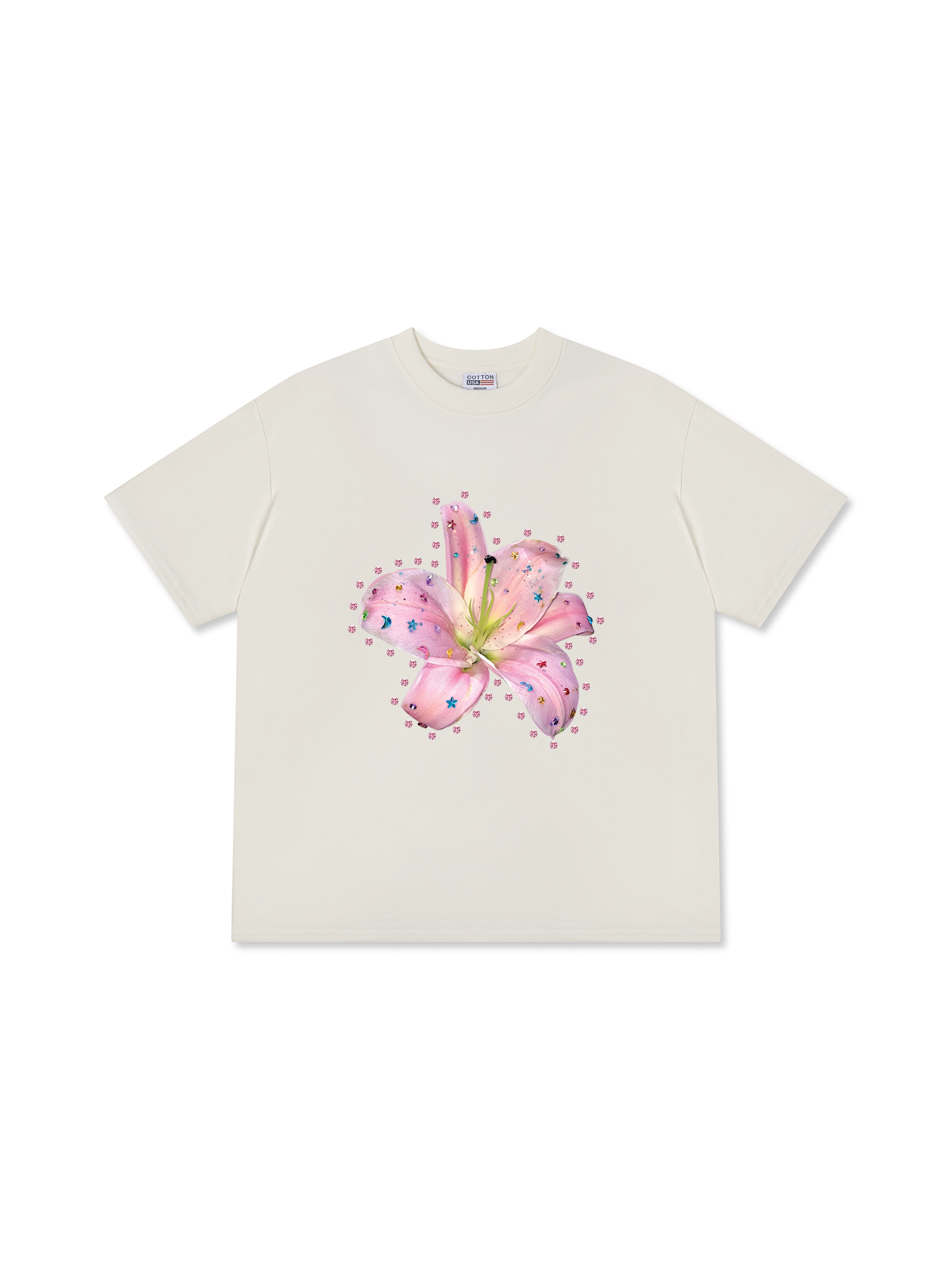 Áo Thun Relaxed Fit Bling Trendy Lily