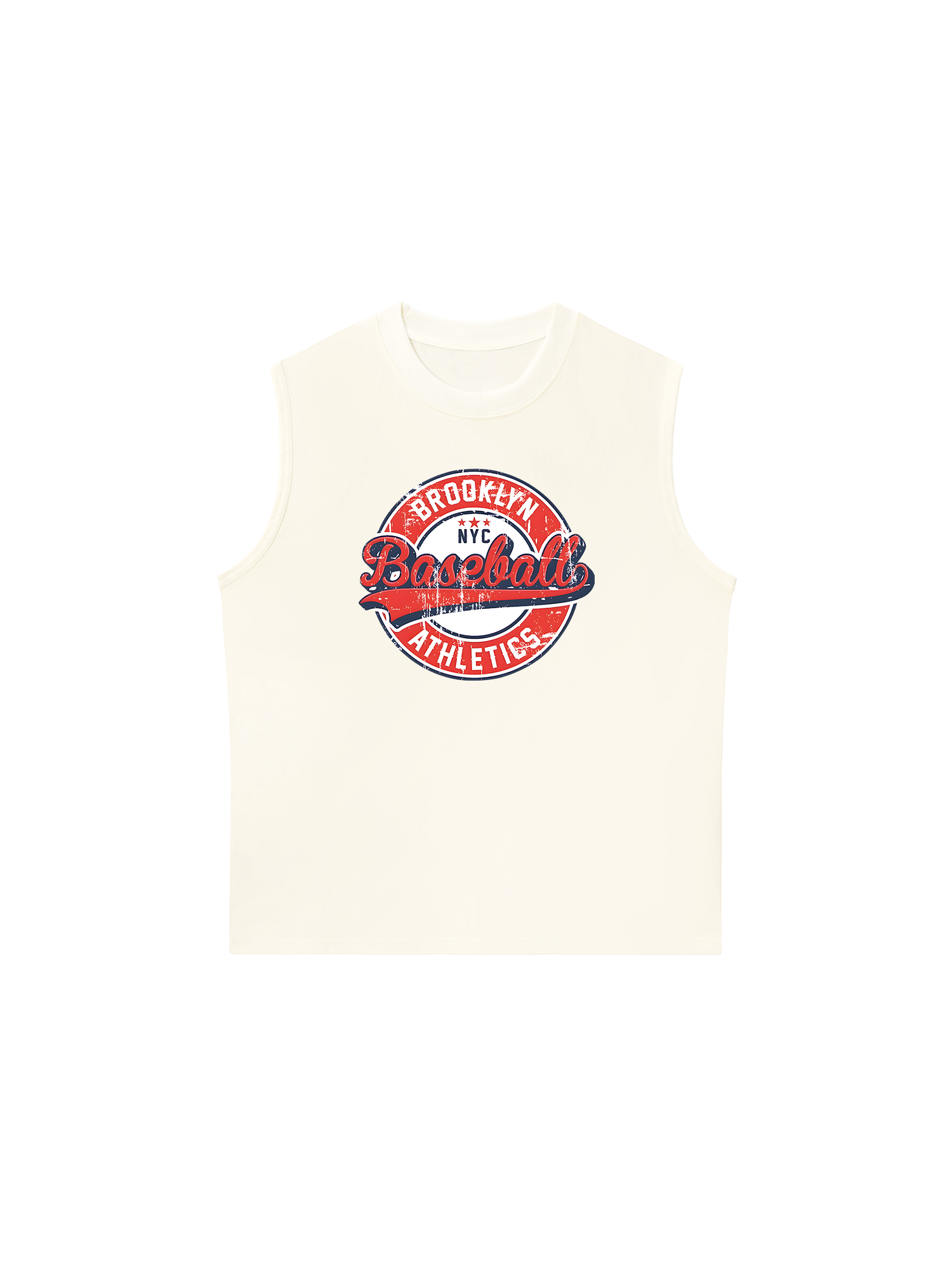 Áo Ba Lỗ Relaxed Fit Baseball Brooklyn