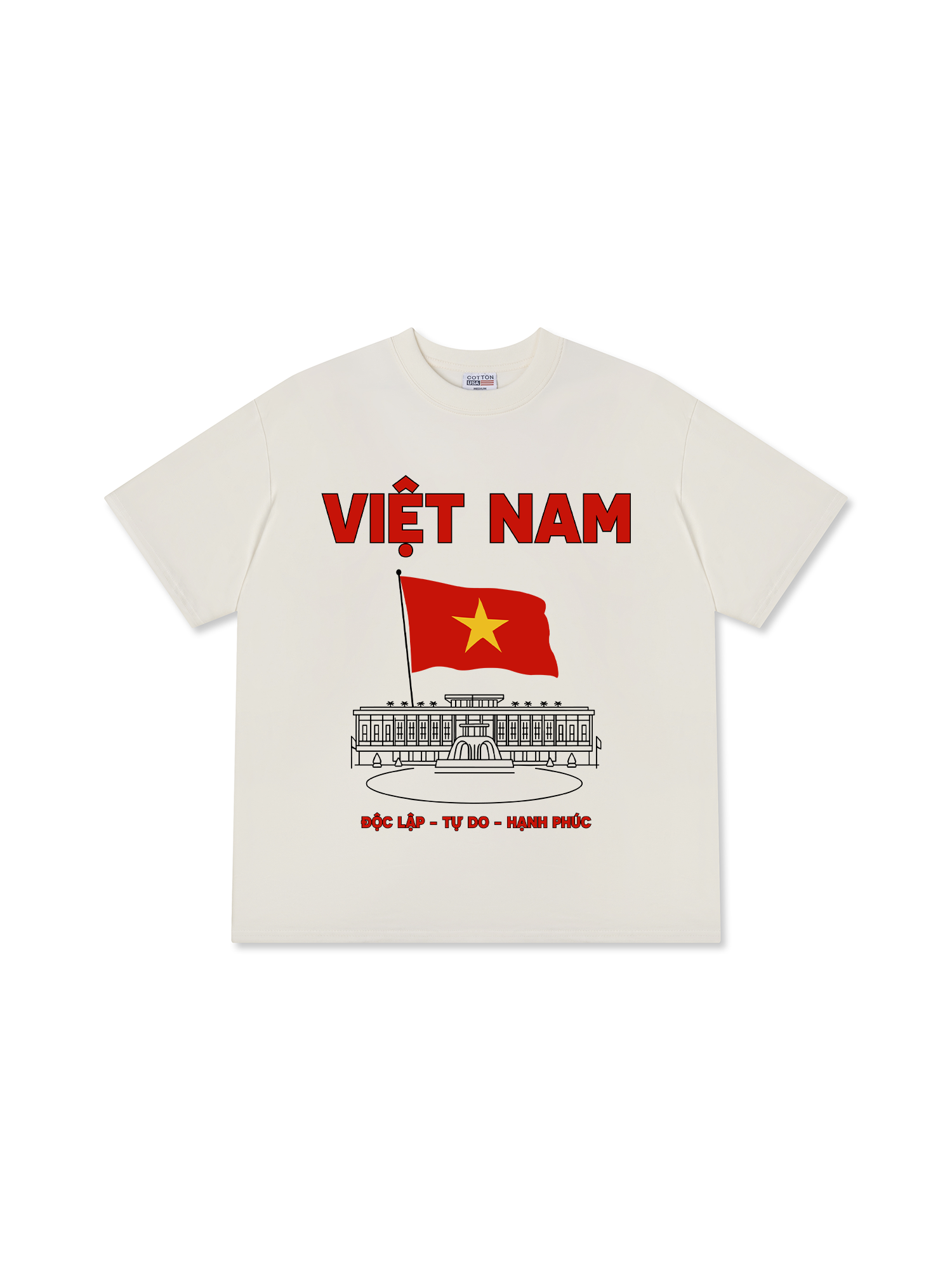 Áo Thun Relaxed Fit Việt Nam Độc Lập