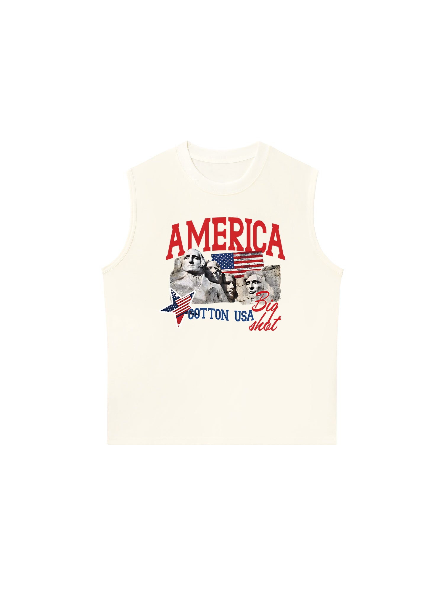Áo Ba Lỗ Relaxed Fit USA Big Shot