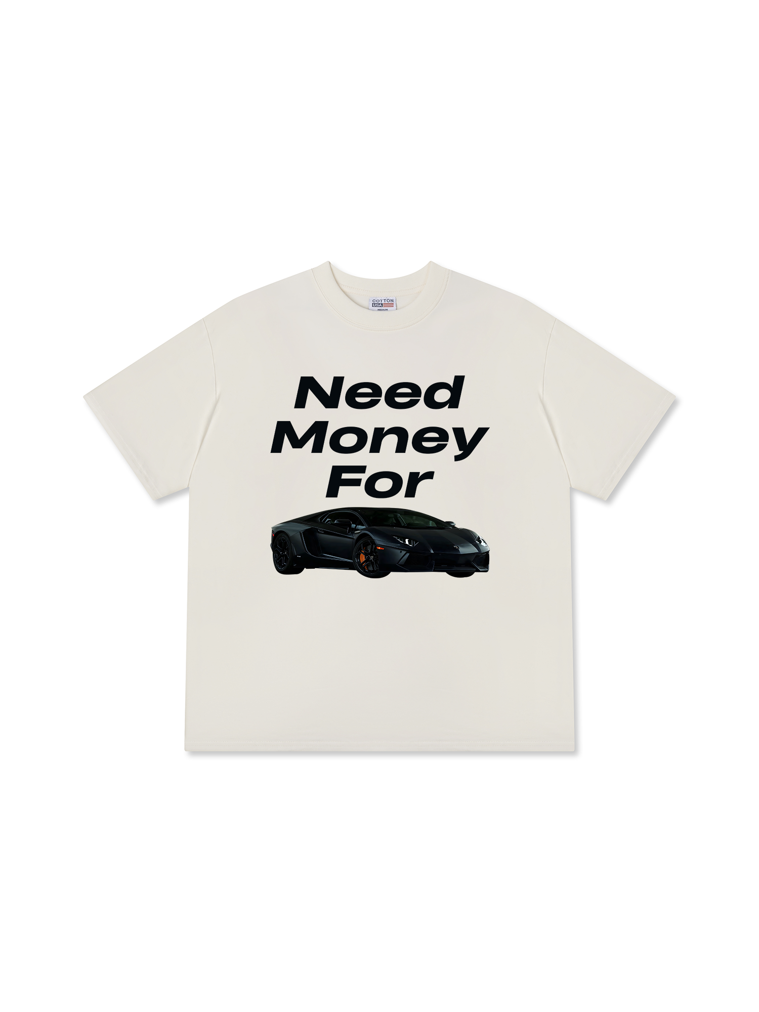 Áo Thun Relaxed Fit Lamborghini Need Money For