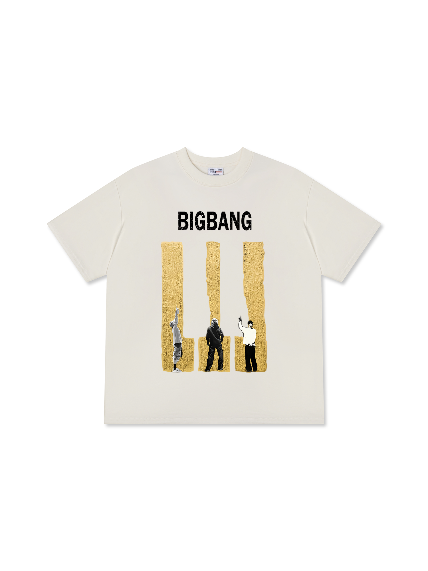 Áo Thun Relaxed Fit Idols Big Bang Three Kings