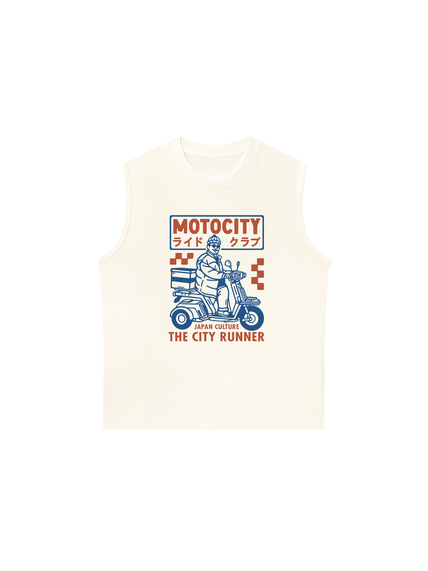 Áo Ba Lỗ Relaxed Fit MOTOCITY