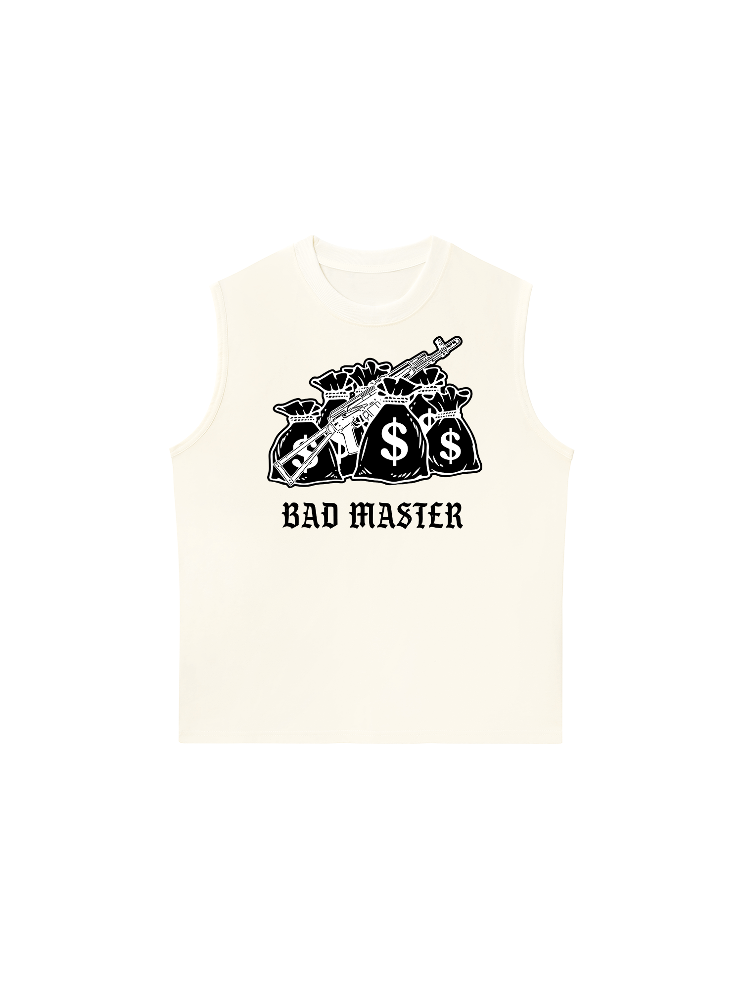 Áo Ba Lỗ Relaxed Fit Money Bad Master